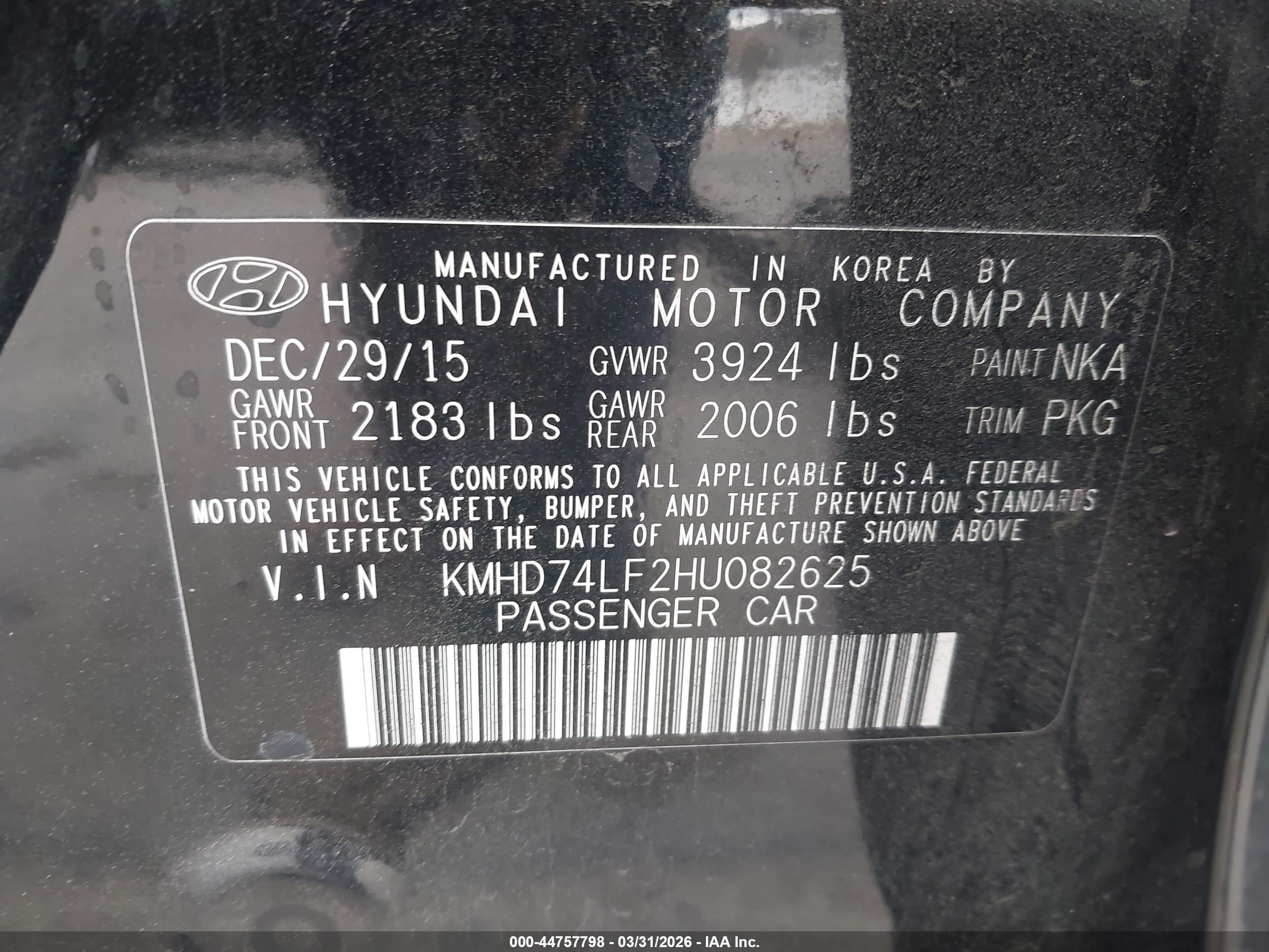 HYUNDAI ELANTRA image 9