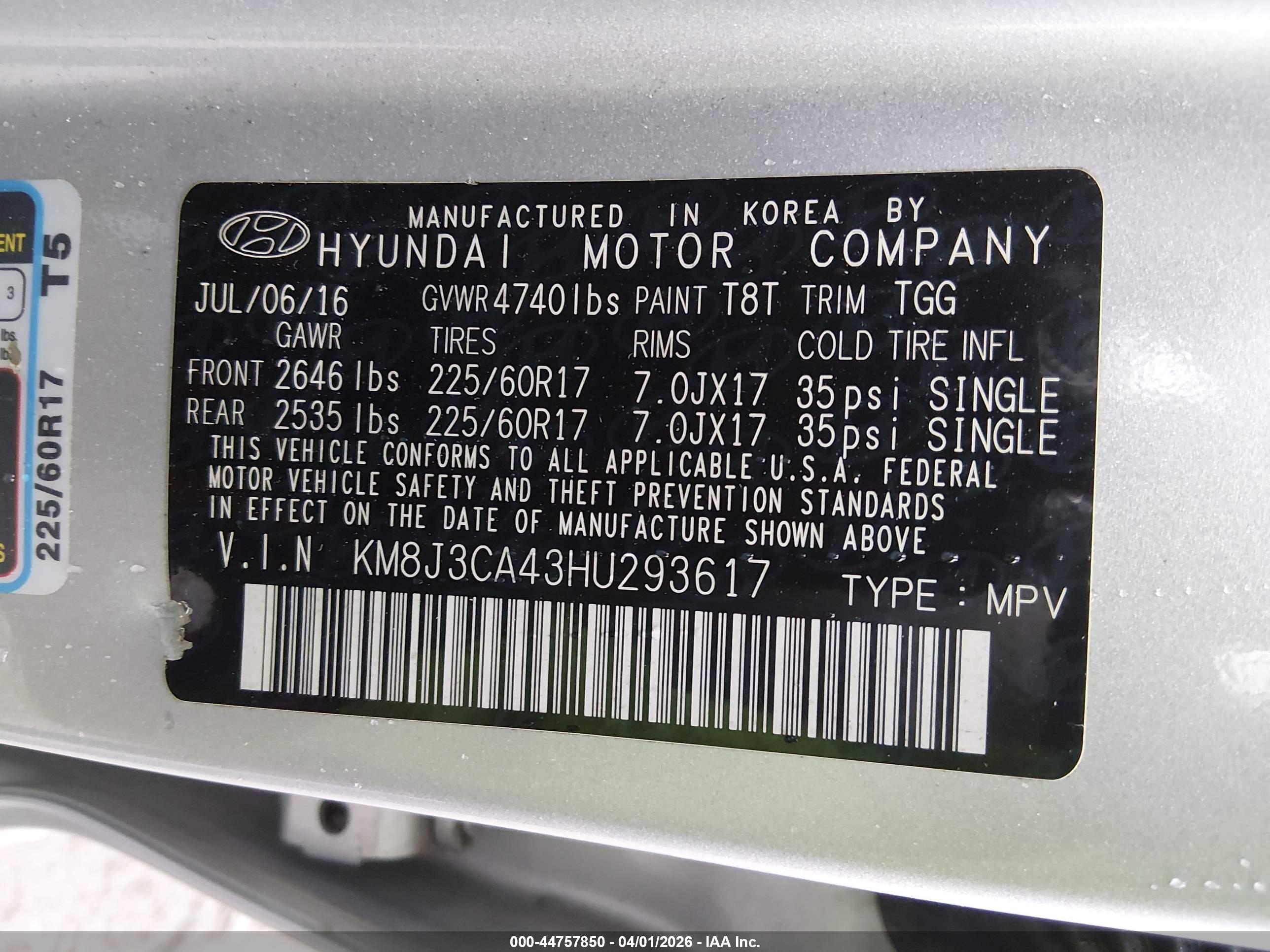 HYUNDAI TUCSON image 9