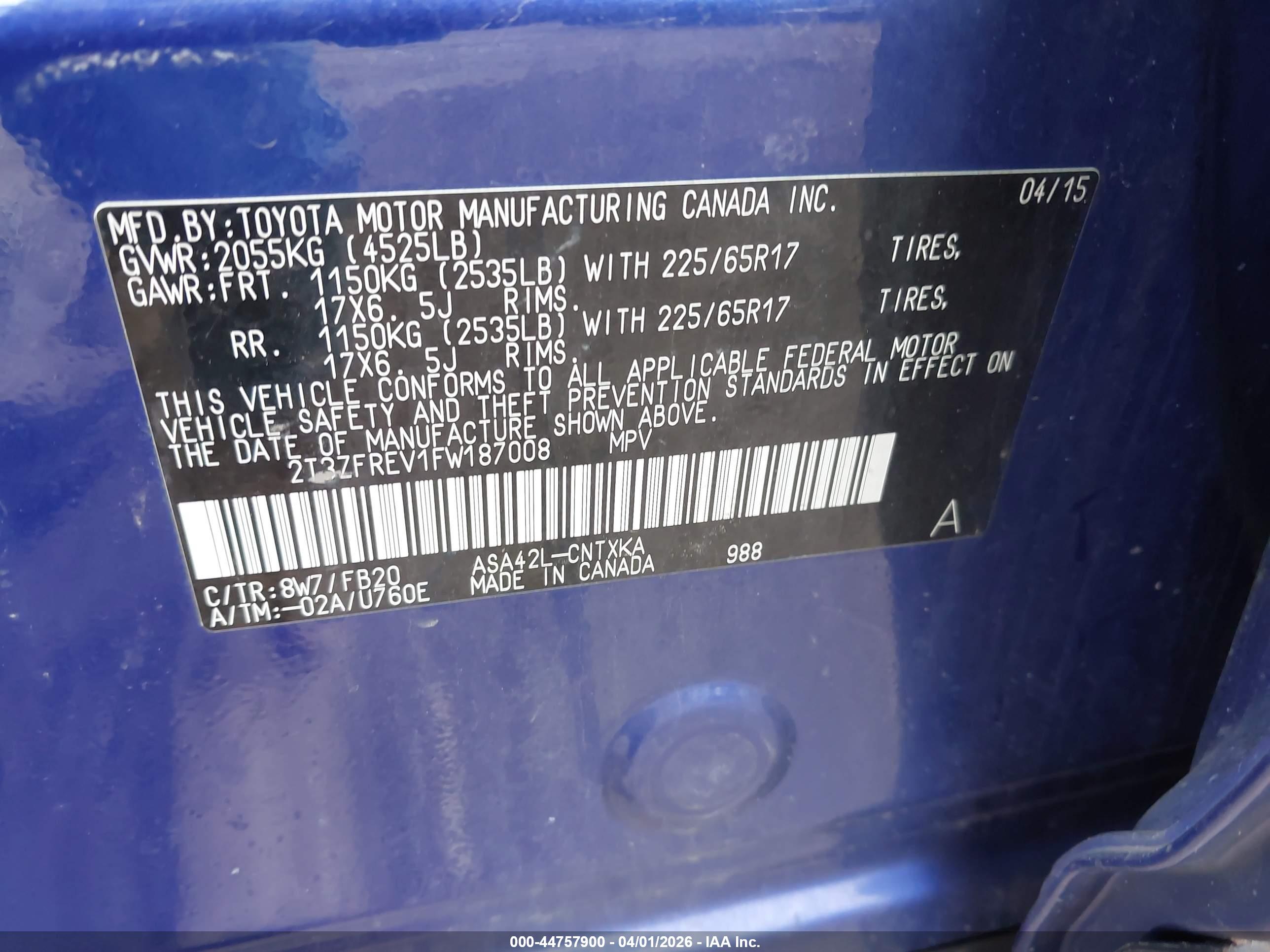 TOYOTA RAV4 image 9