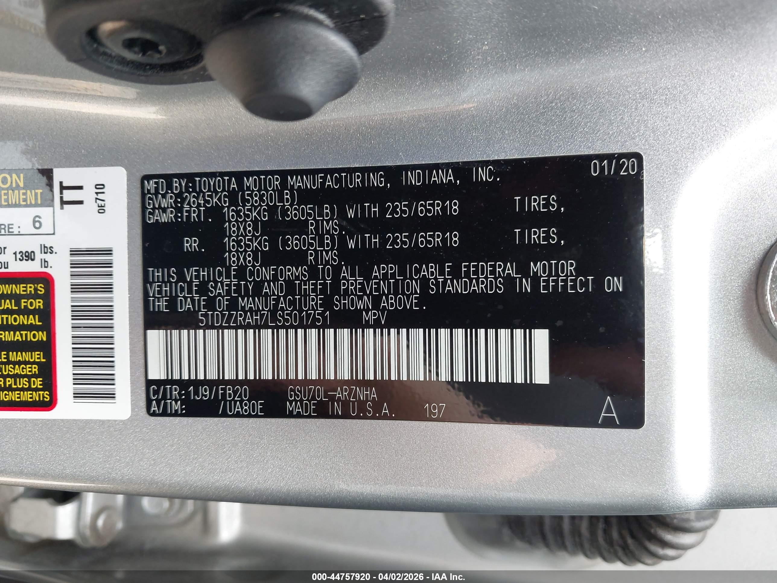 TOYOTA HIGHLANDER image 9