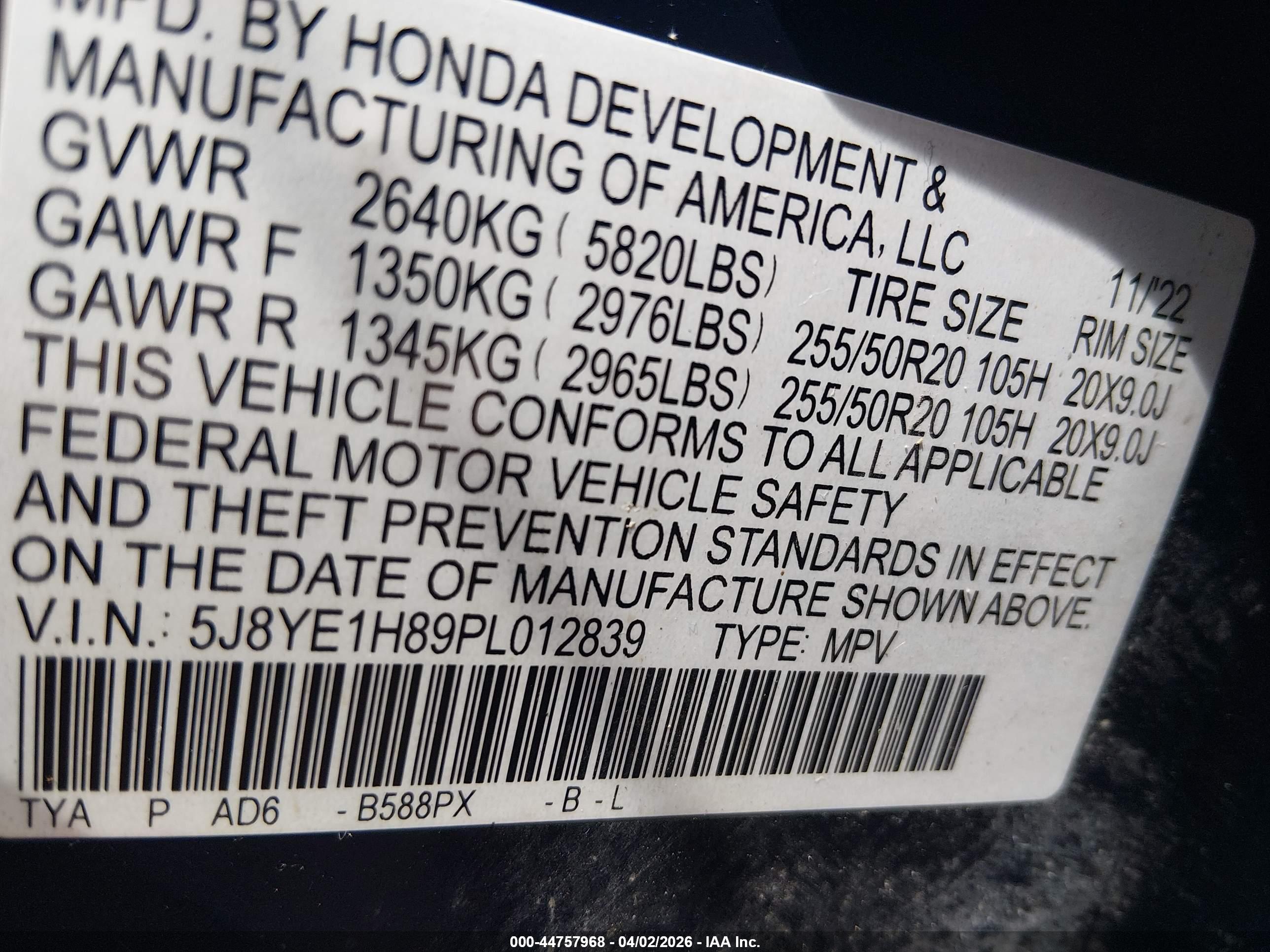 ACURA MDX image 9