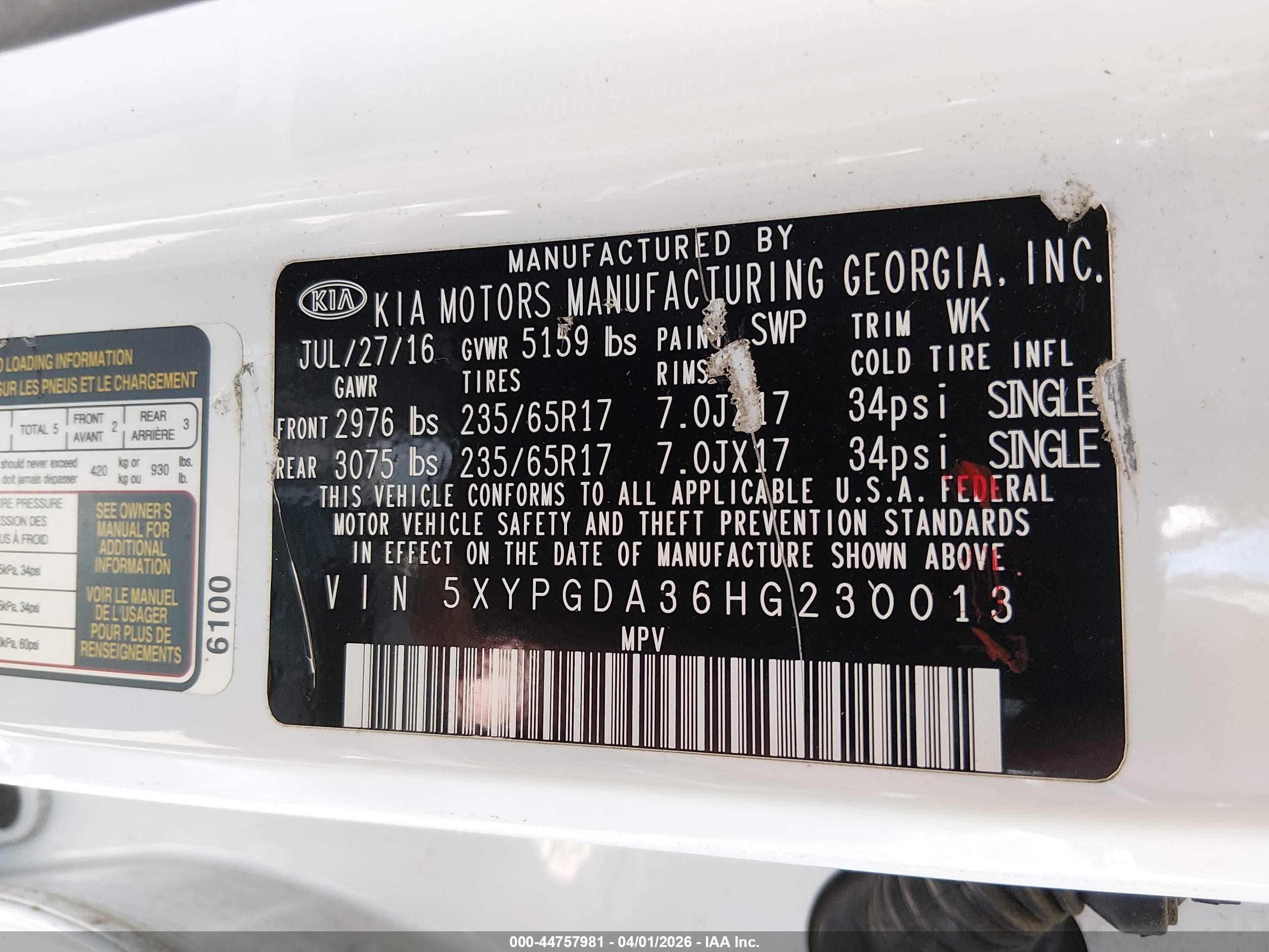 KIA SORENTO image 9