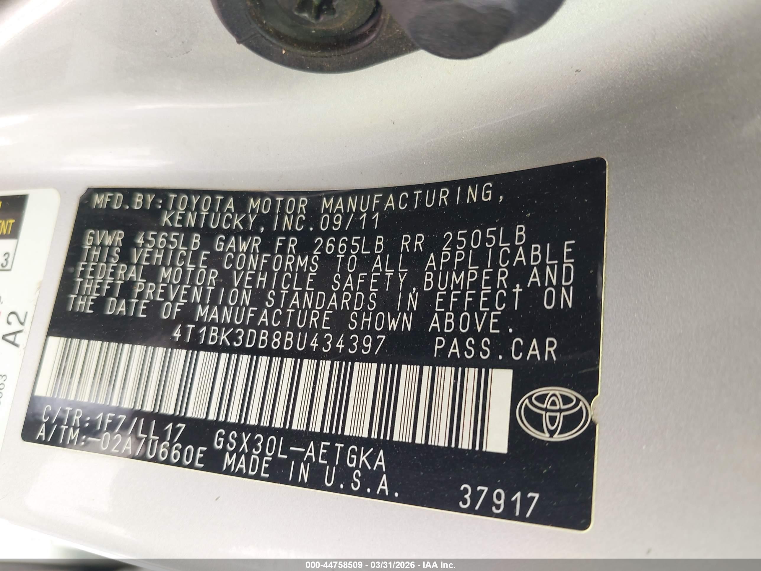 TOYOTA AVALON image 9