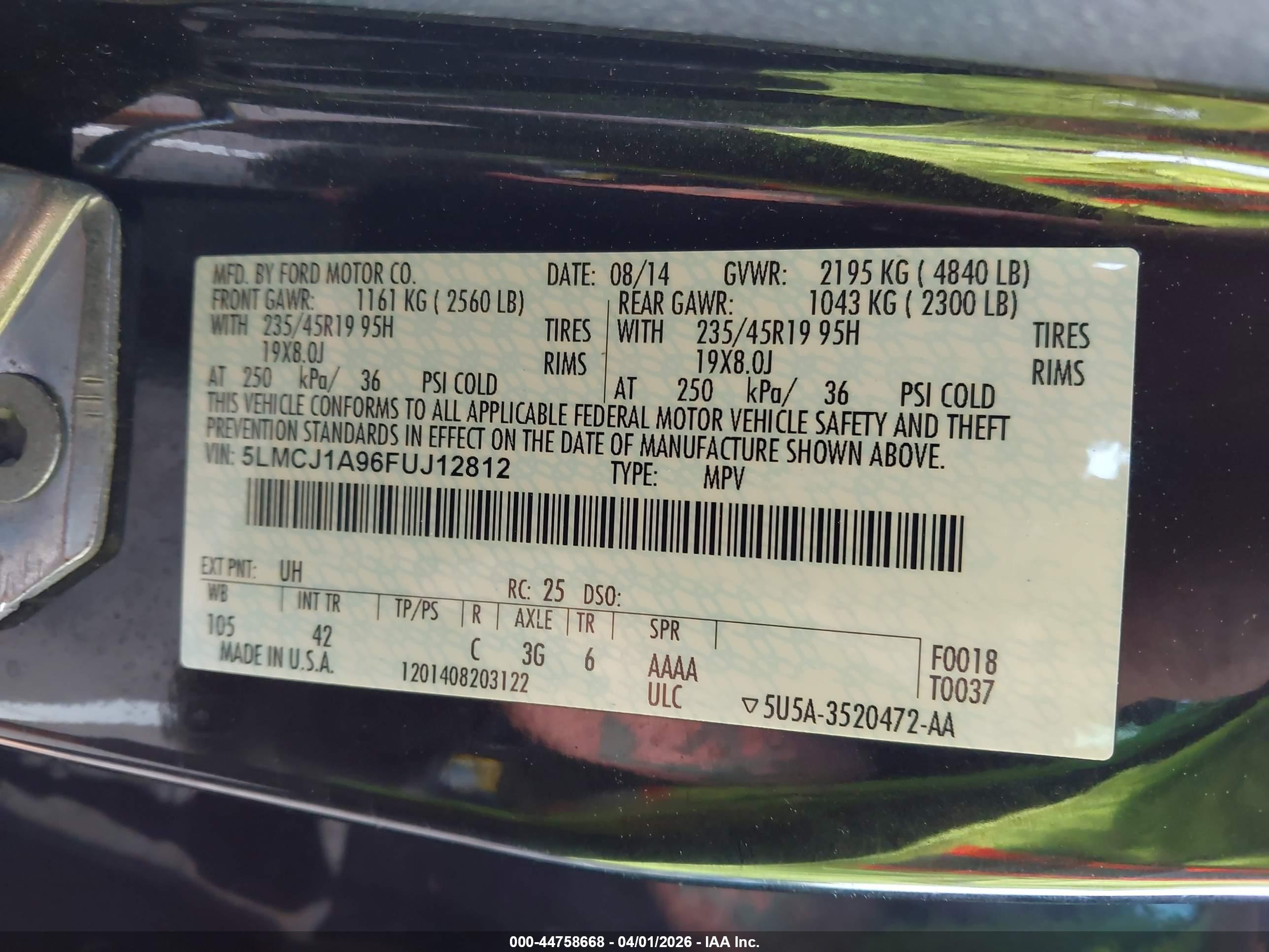 LINCOLN MKC image 9