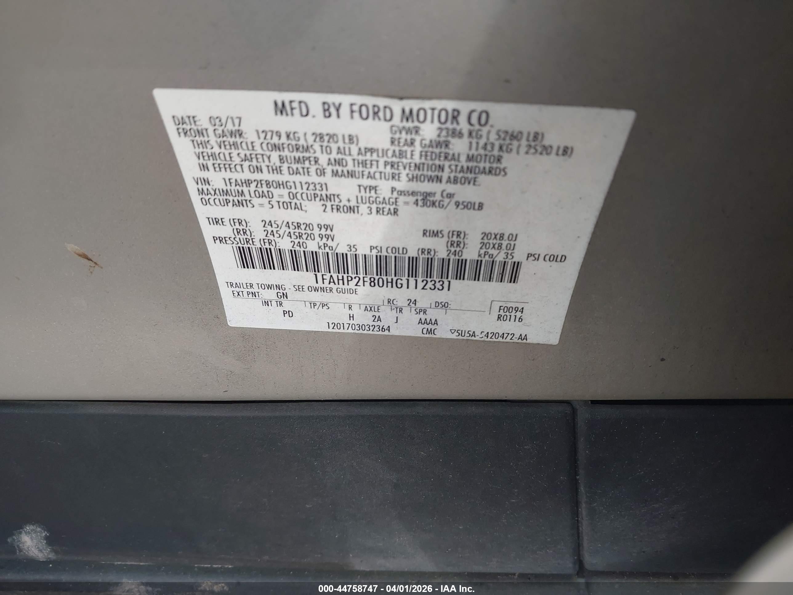 FORD TAURUS image 9