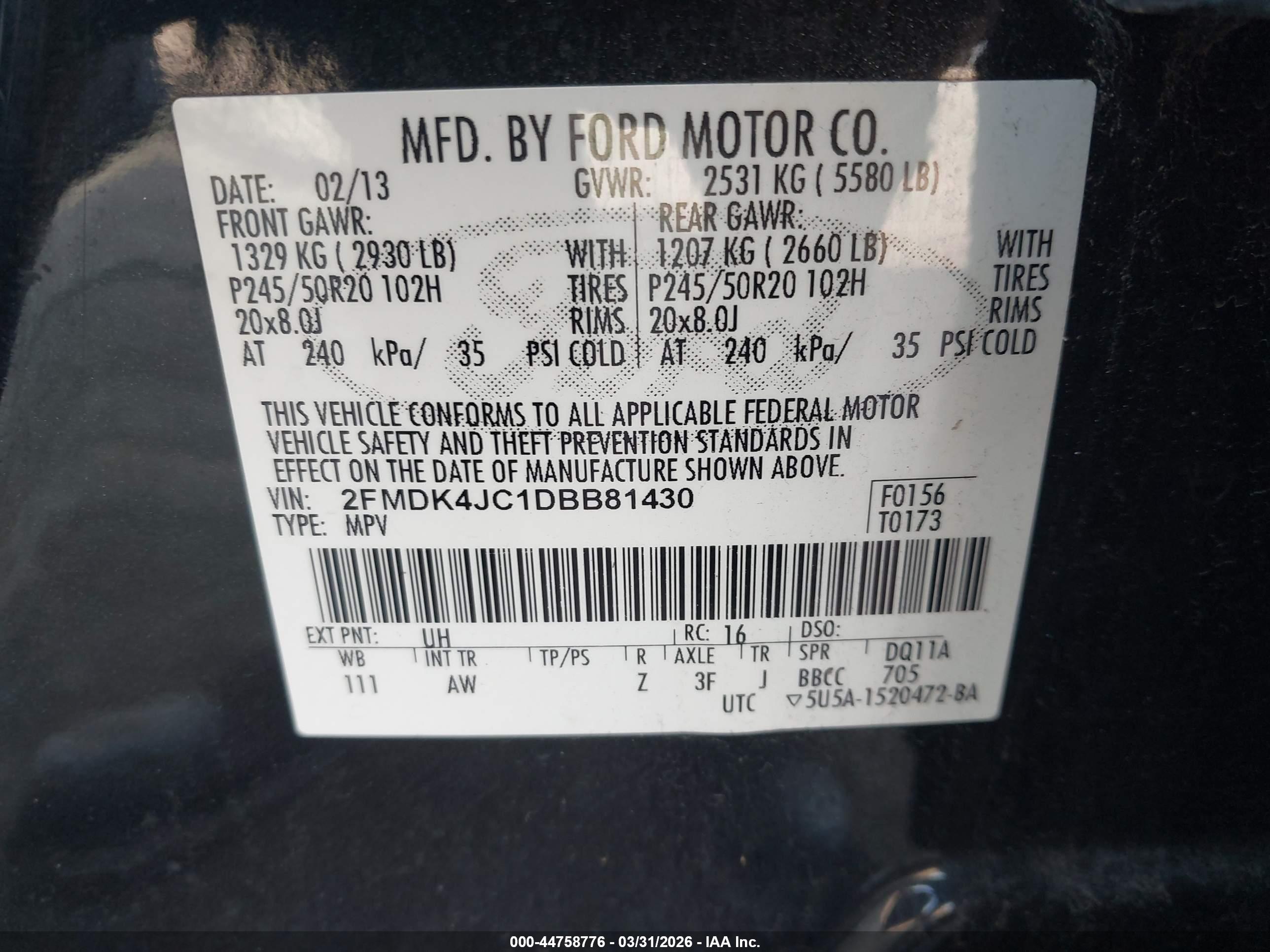 FORD EDGE image 9