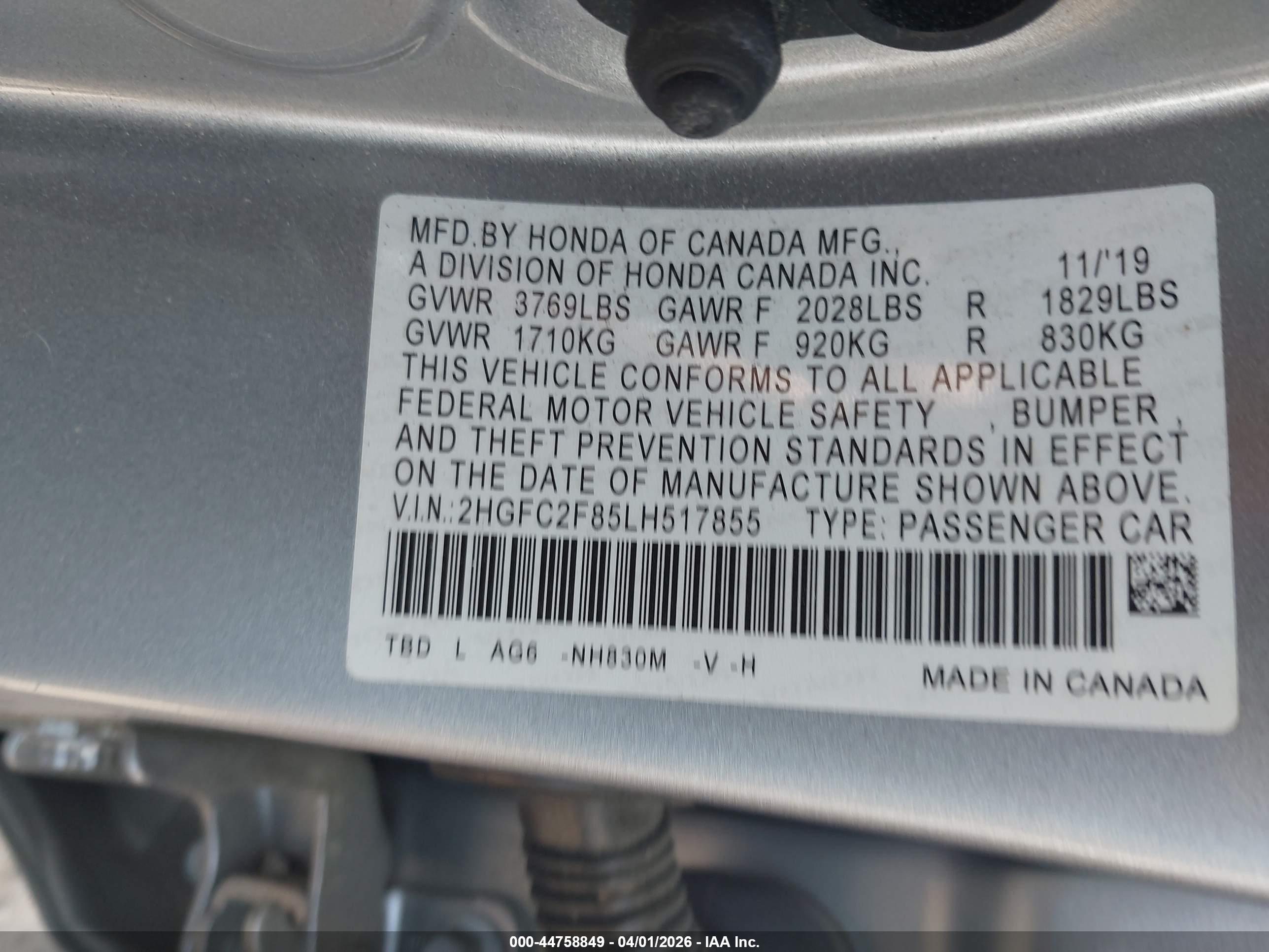 HONDA CIVIC image 9