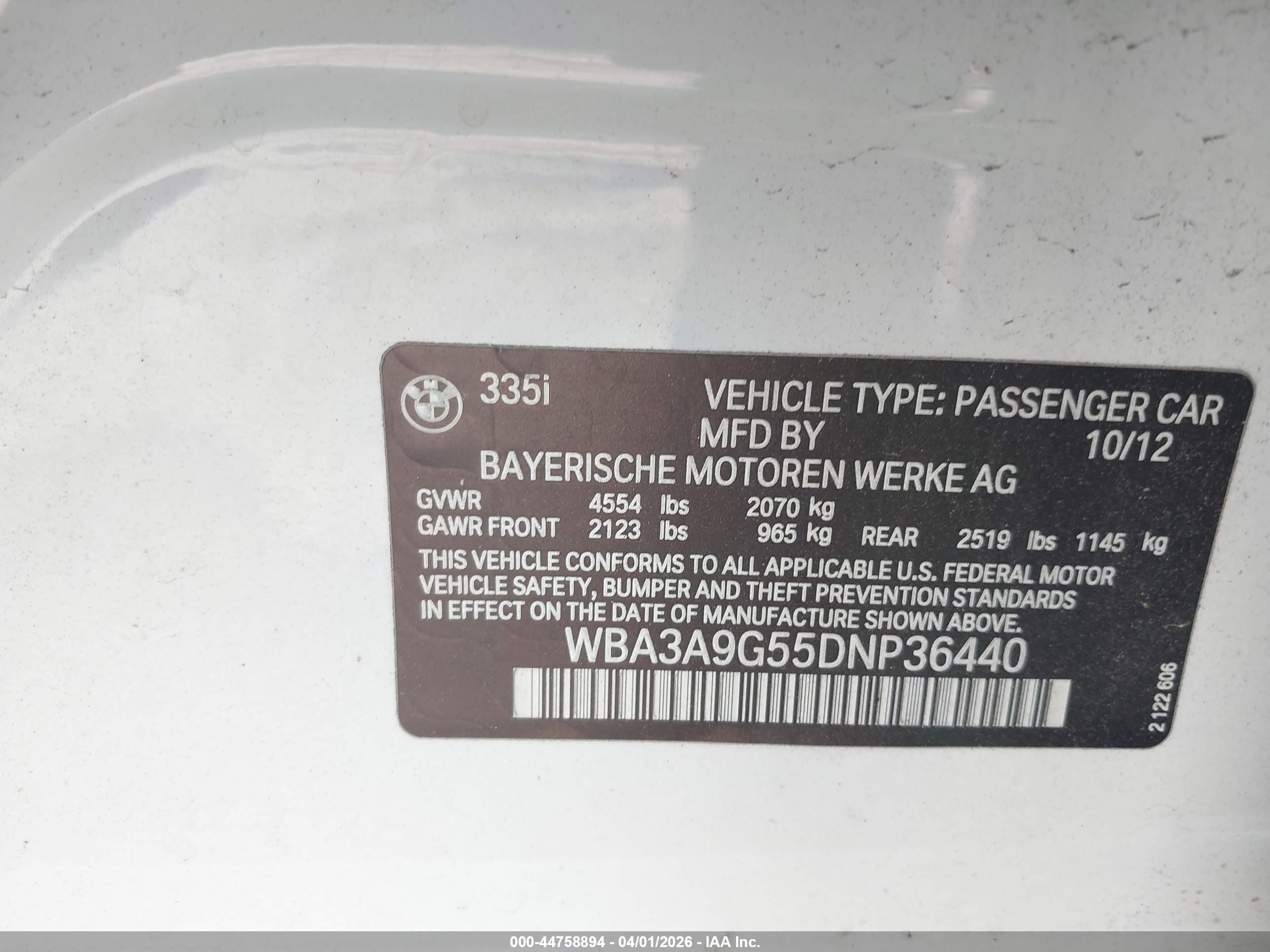 BMW 335I image 9