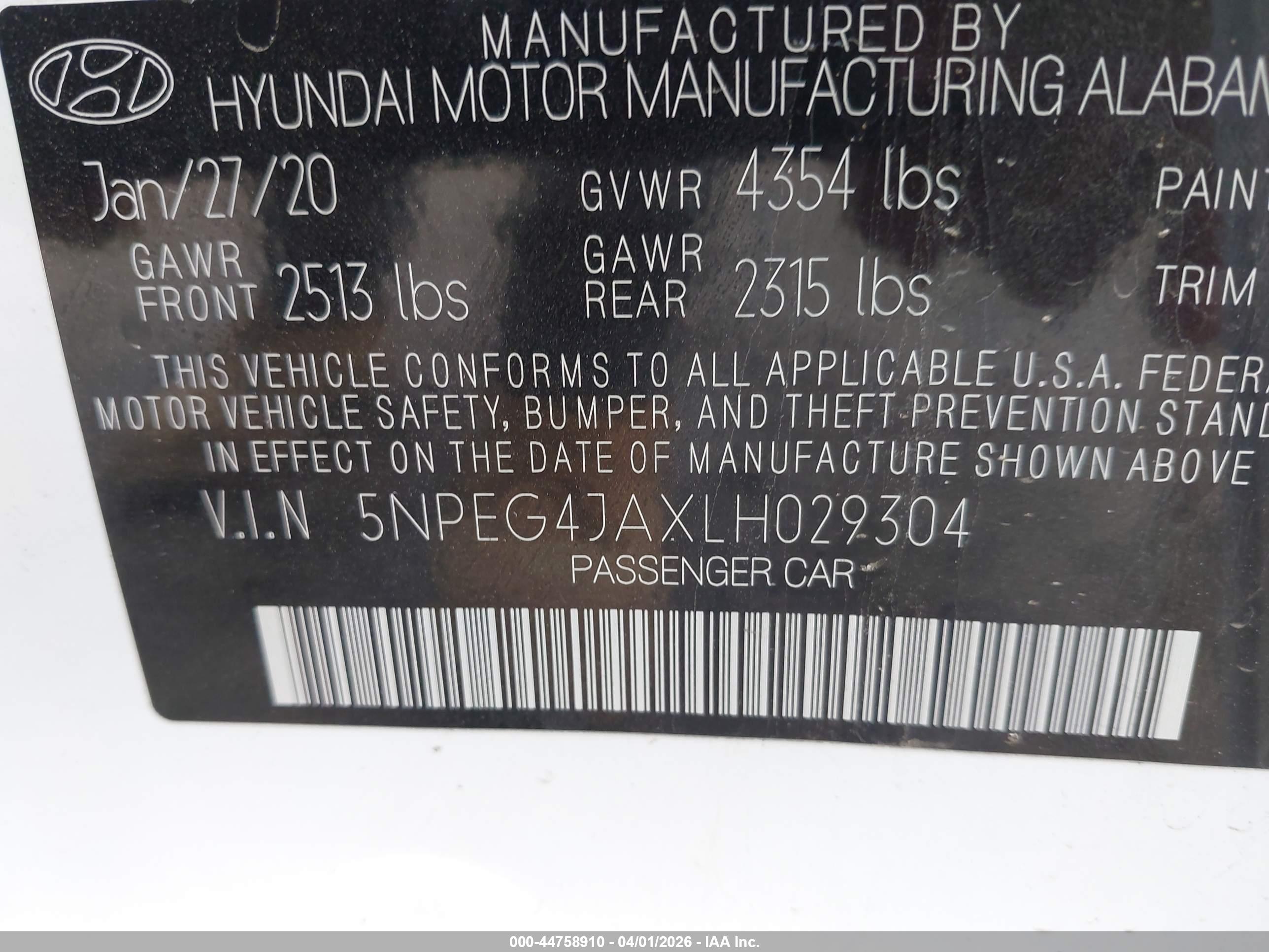 HYUNDAI SONATA image 9