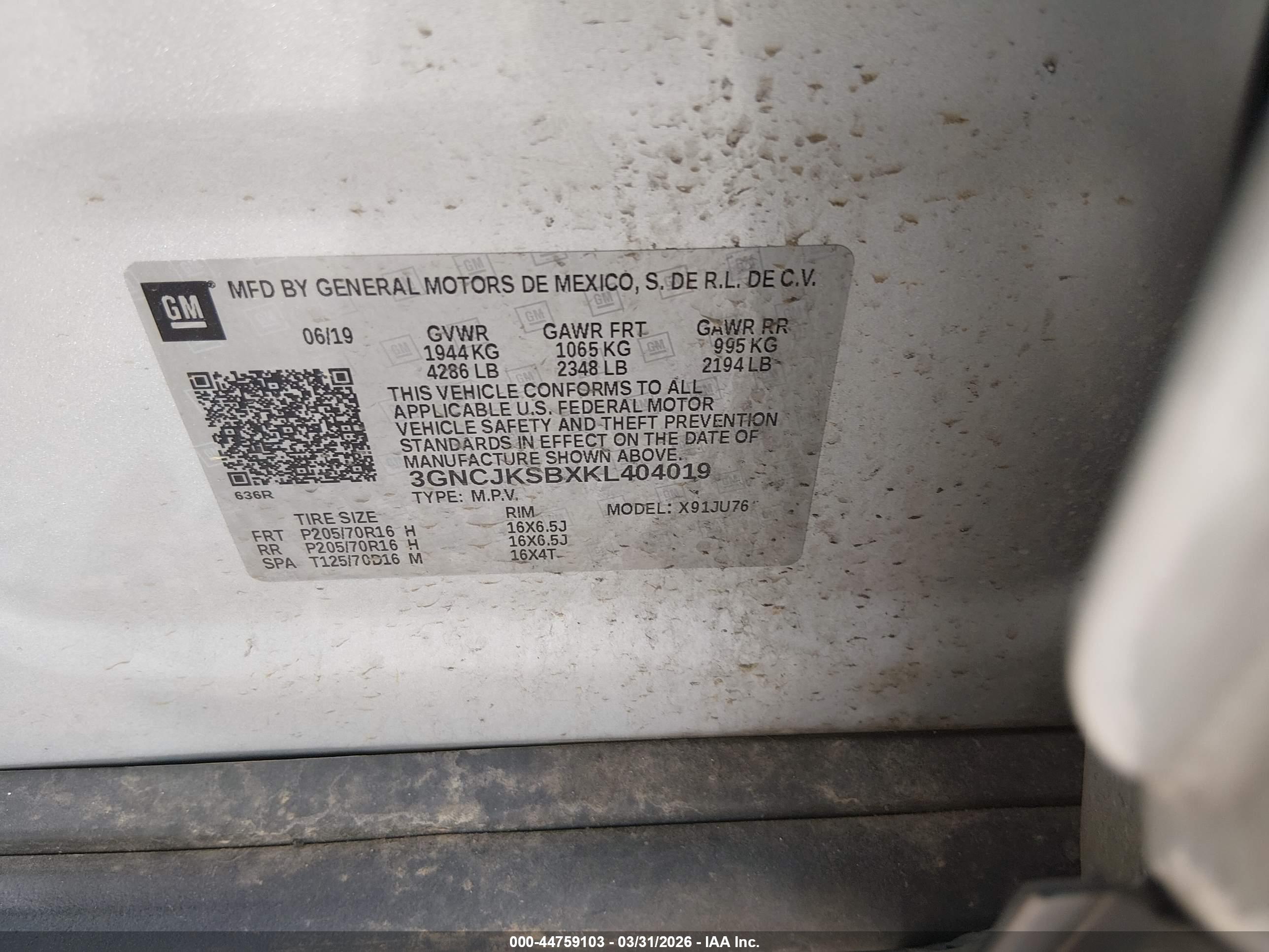 CHEVROLET TRAX image 9