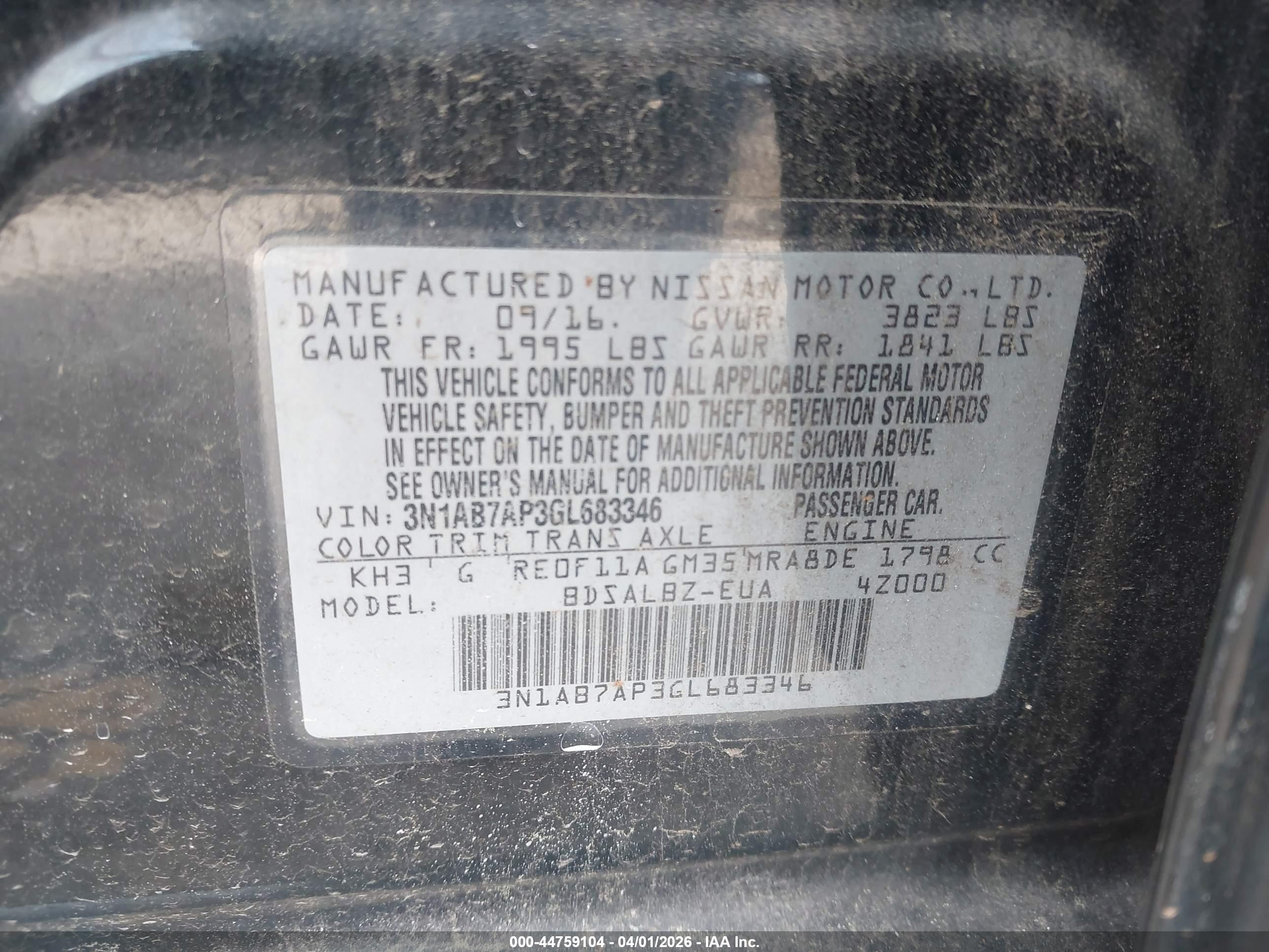 NISSAN SENTRA image 9