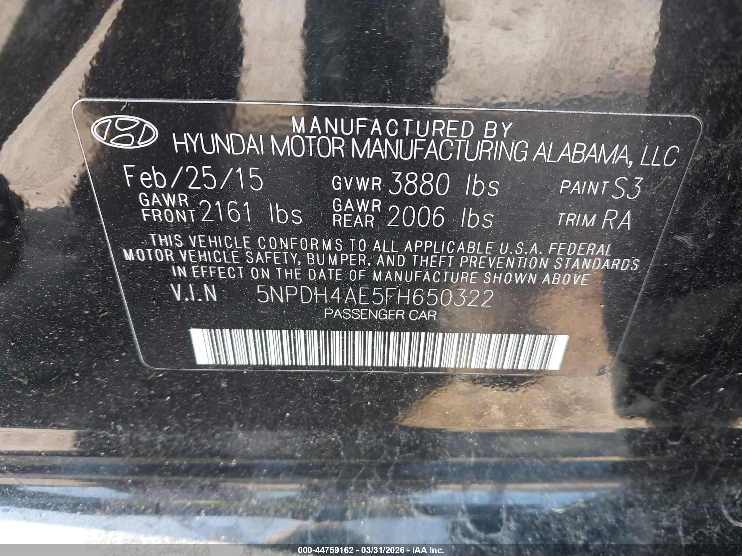 HYUNDAI ELANTRA image 9