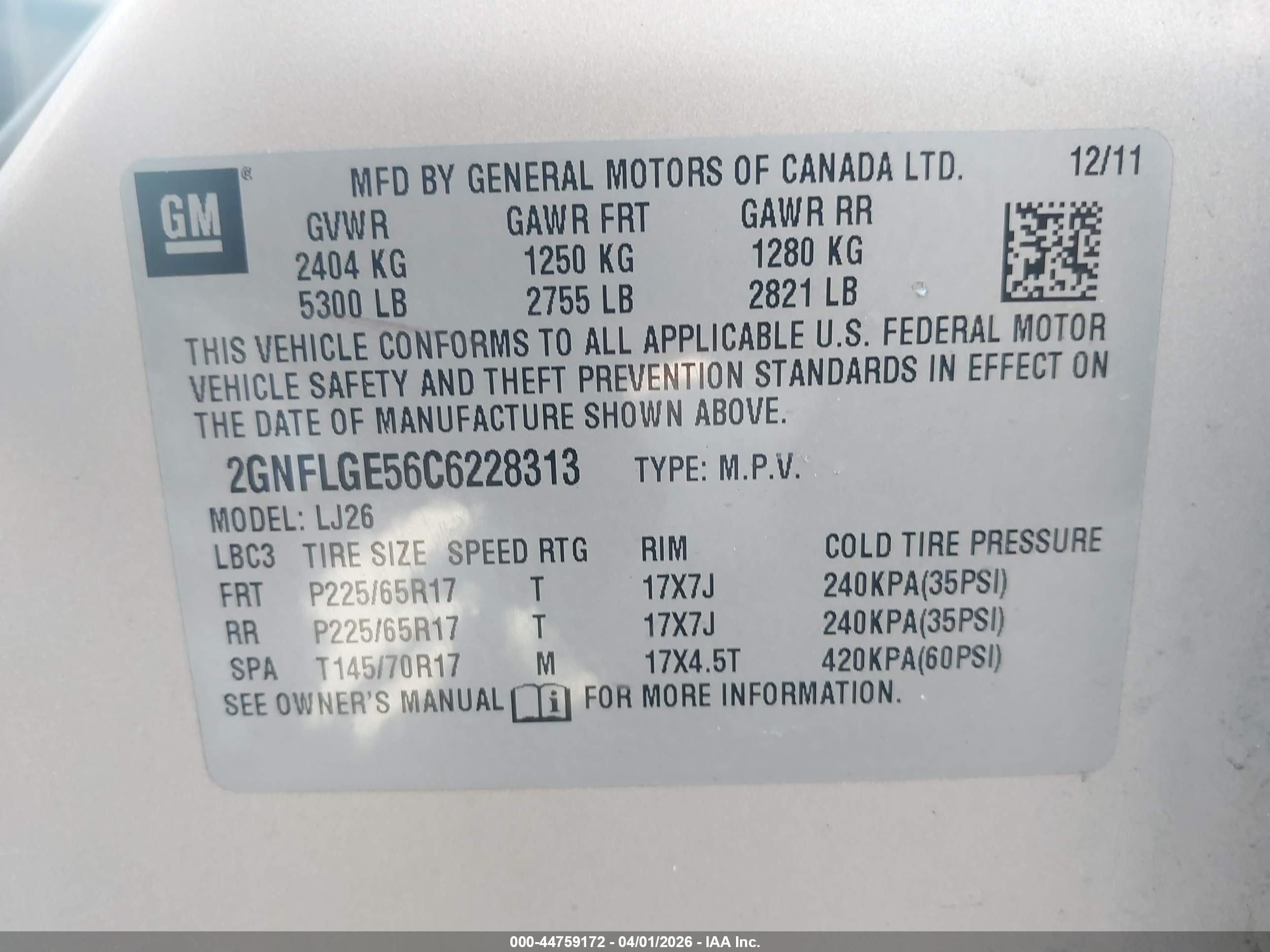 CHEVROLET EQUINOX image 9