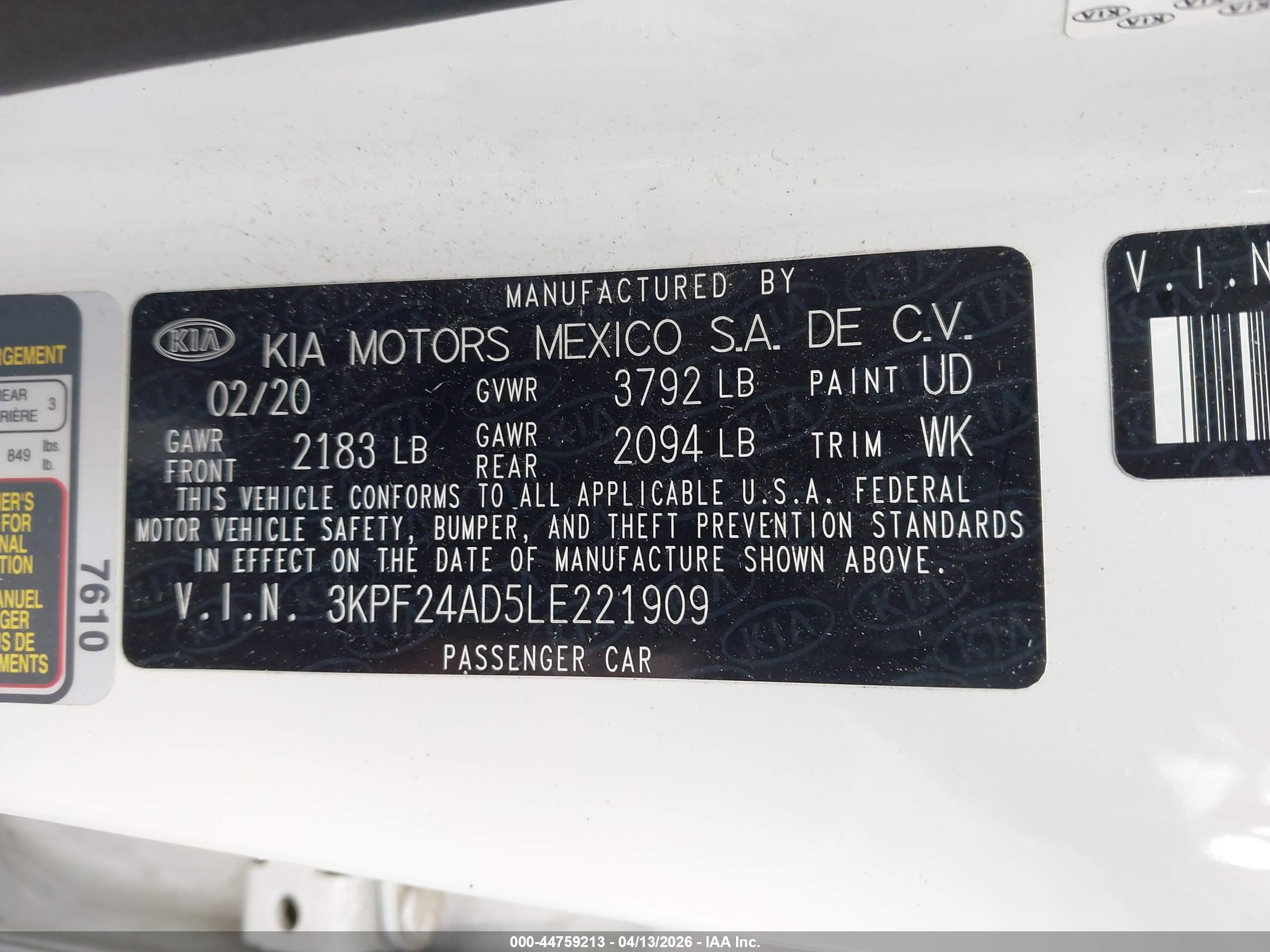 KIA FORTE image 9