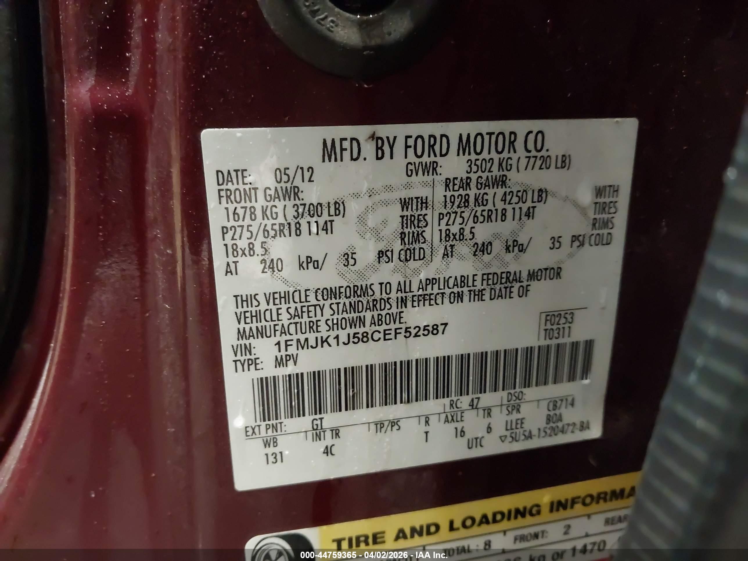 FORD EXPEDITION image 9