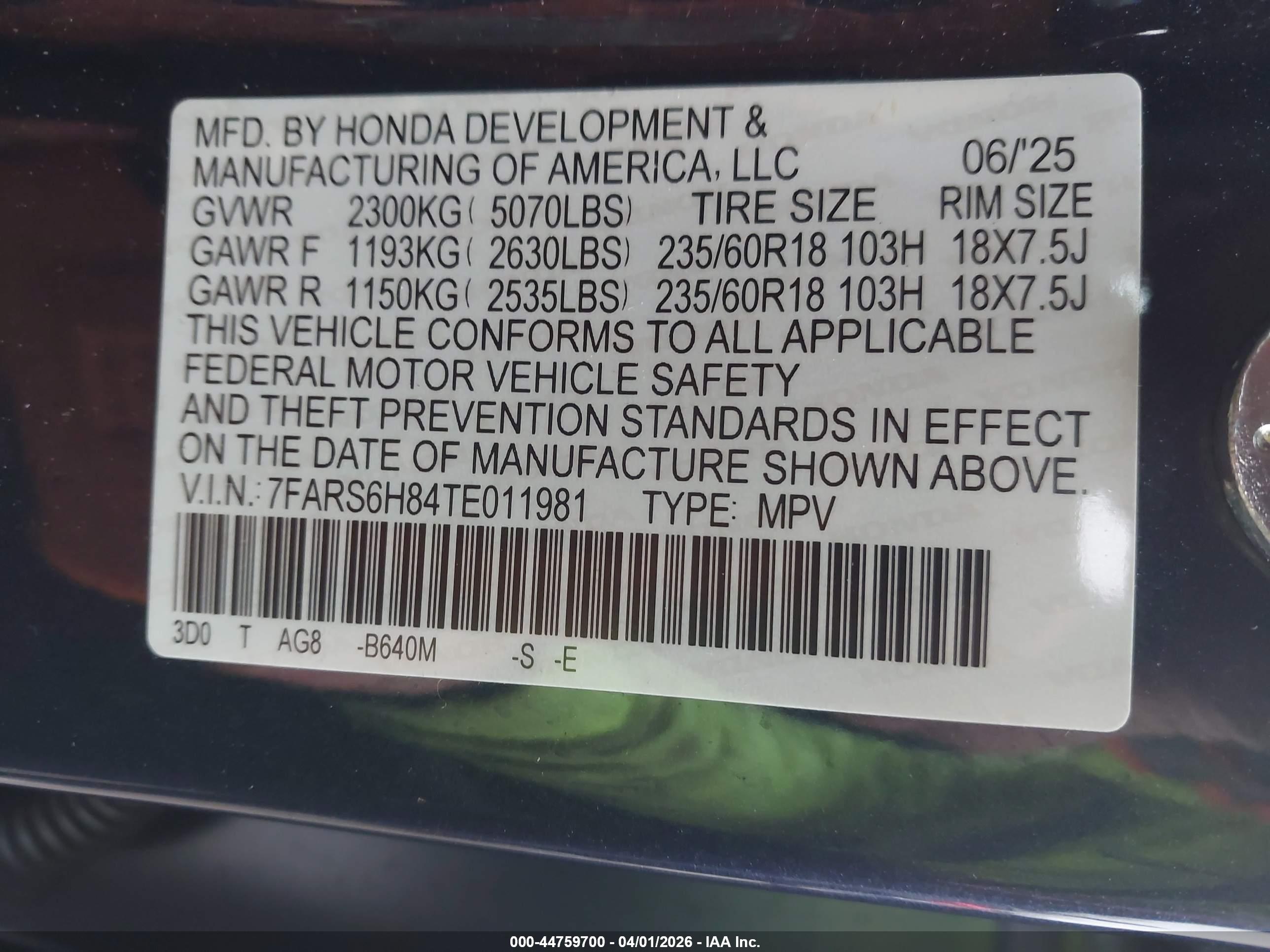 HONDA CR-V image 9