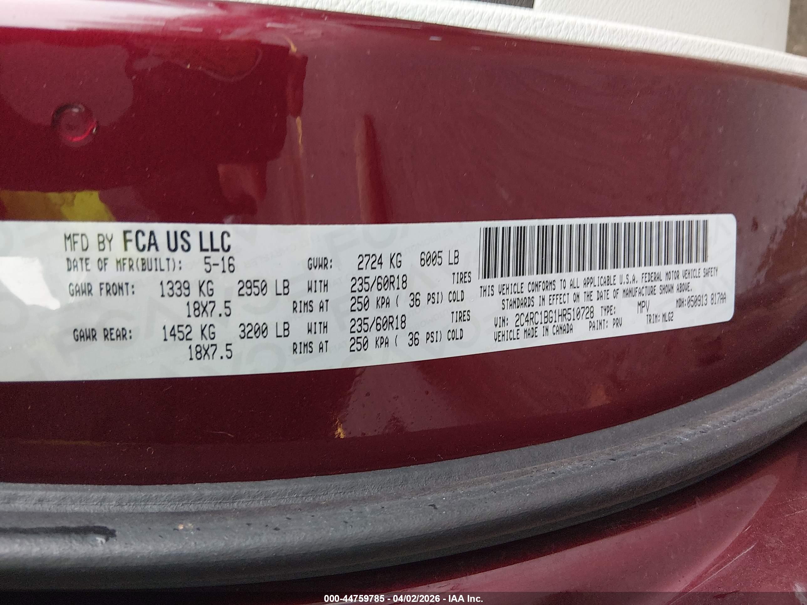 CHRYSLER PACIFICA image 9