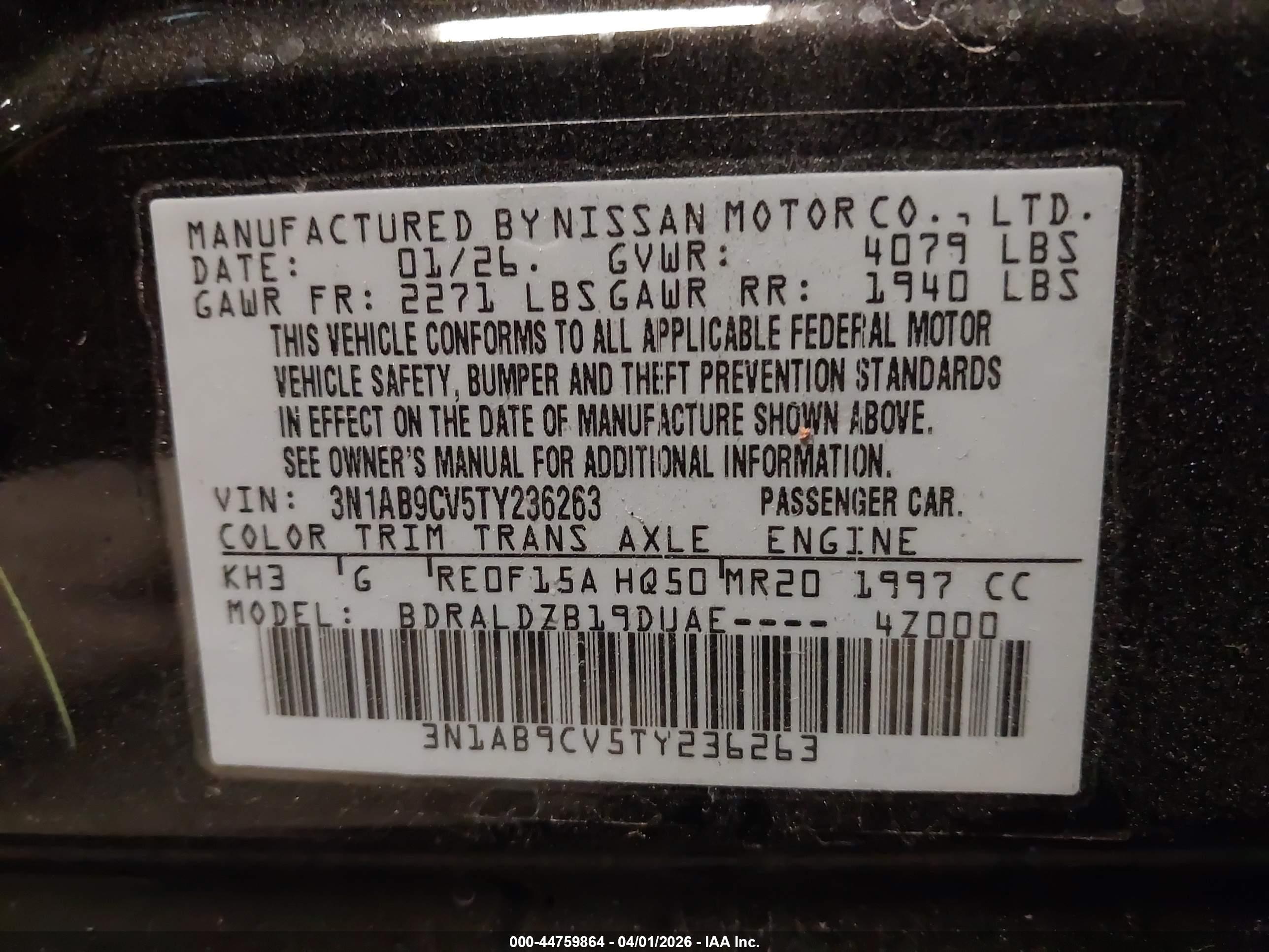NISSAN SENTRA image 9