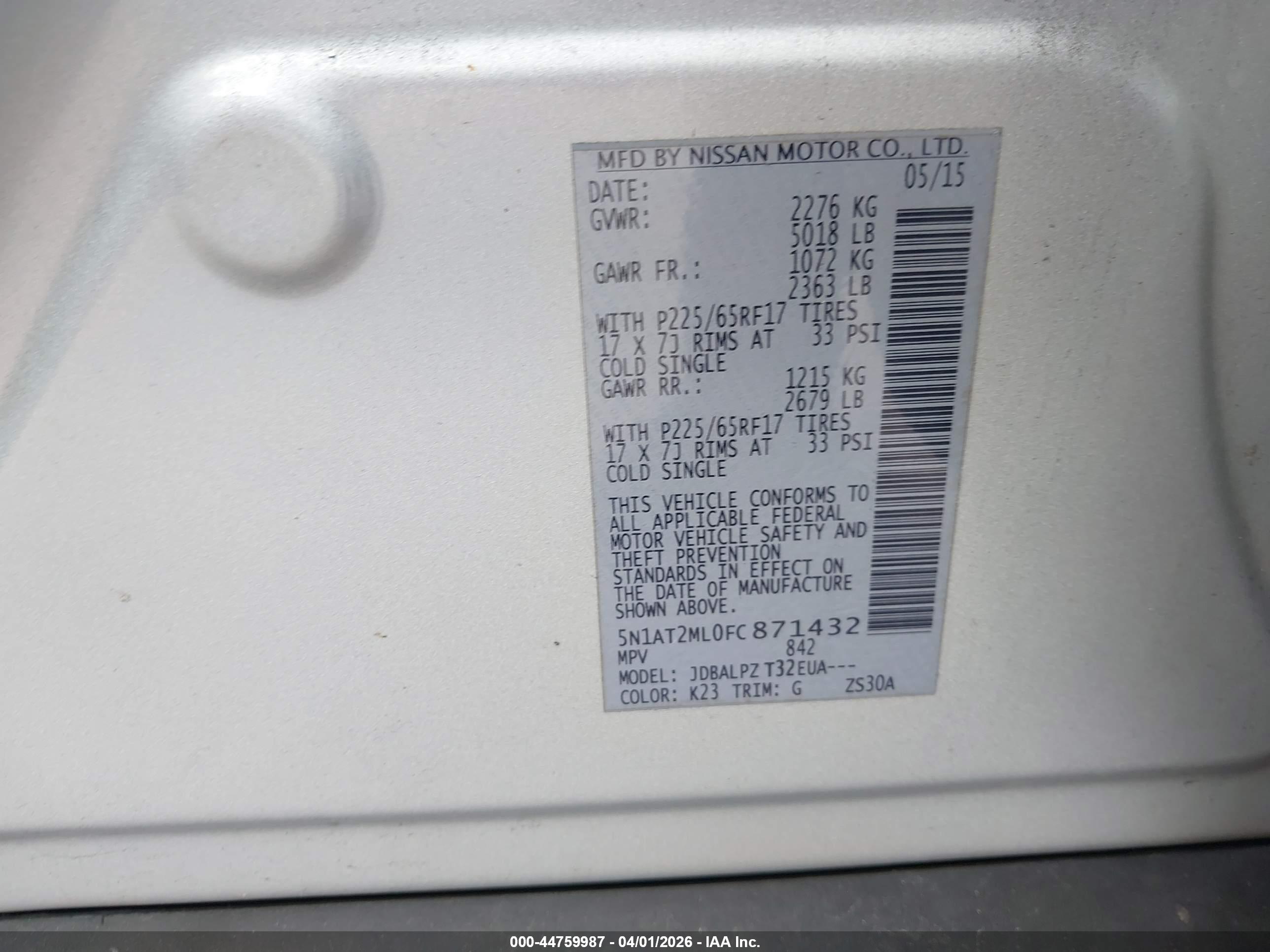 NISSAN ROGUE image 9