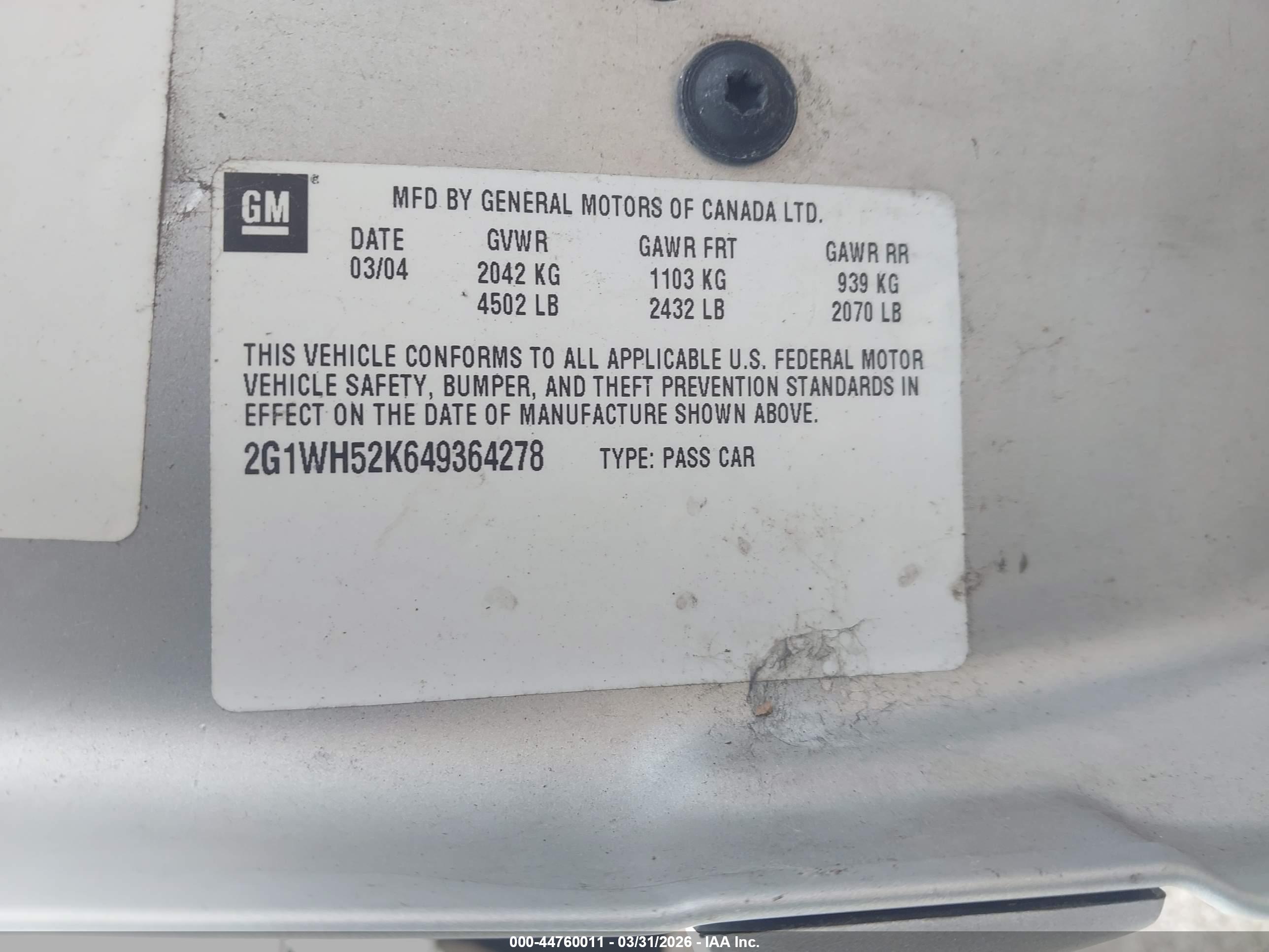 CHEVROLET IMPALA image 9