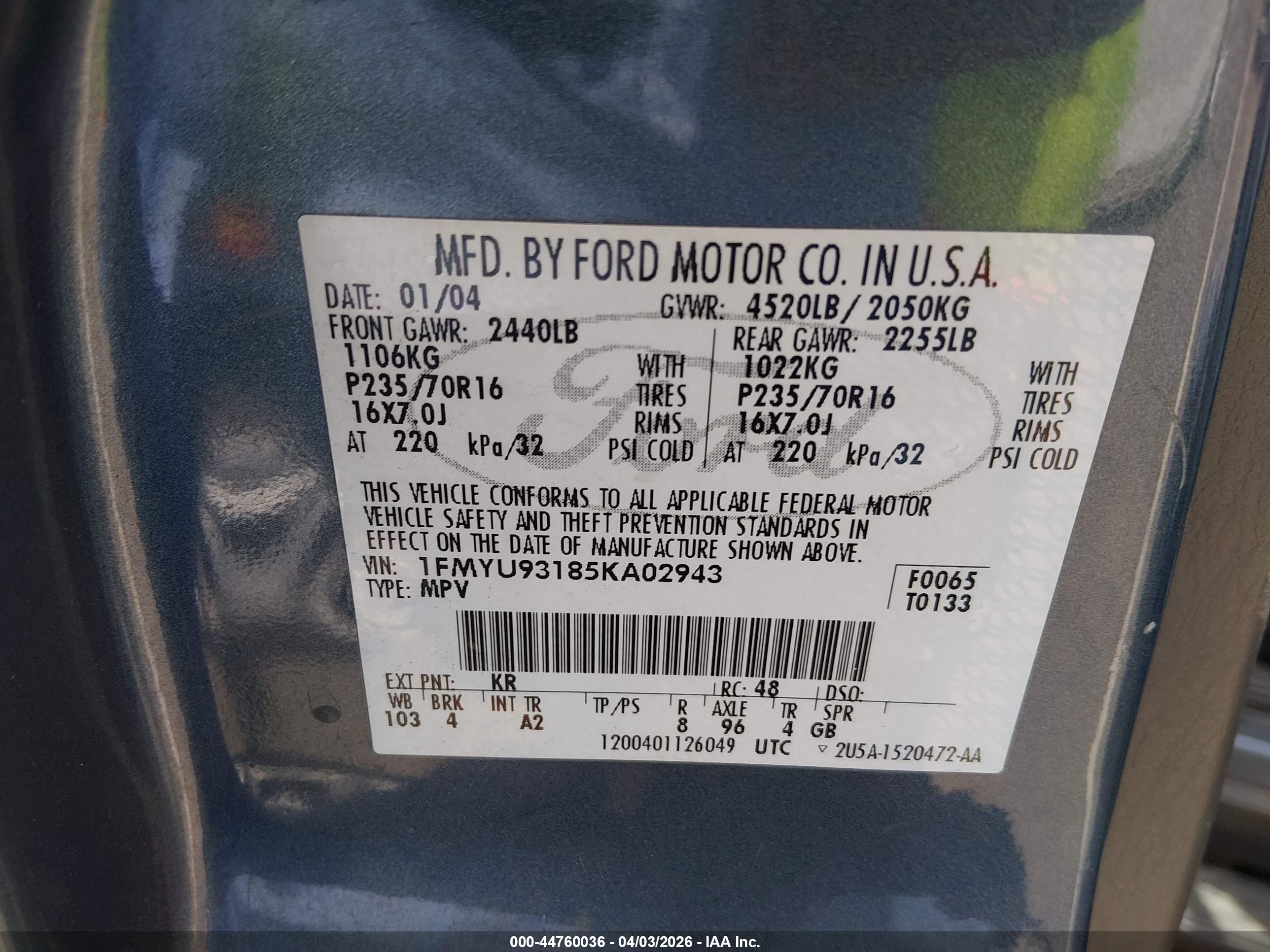 FORD ESCAPE image 9