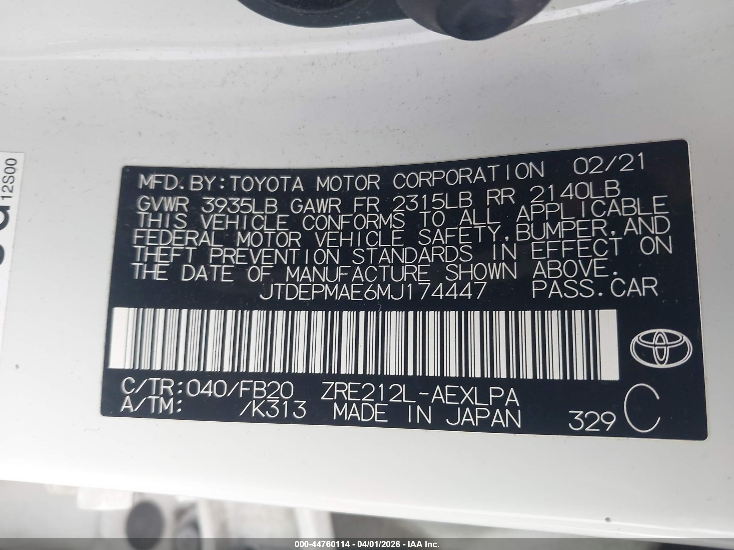 TOYOTA COROLLA image 9