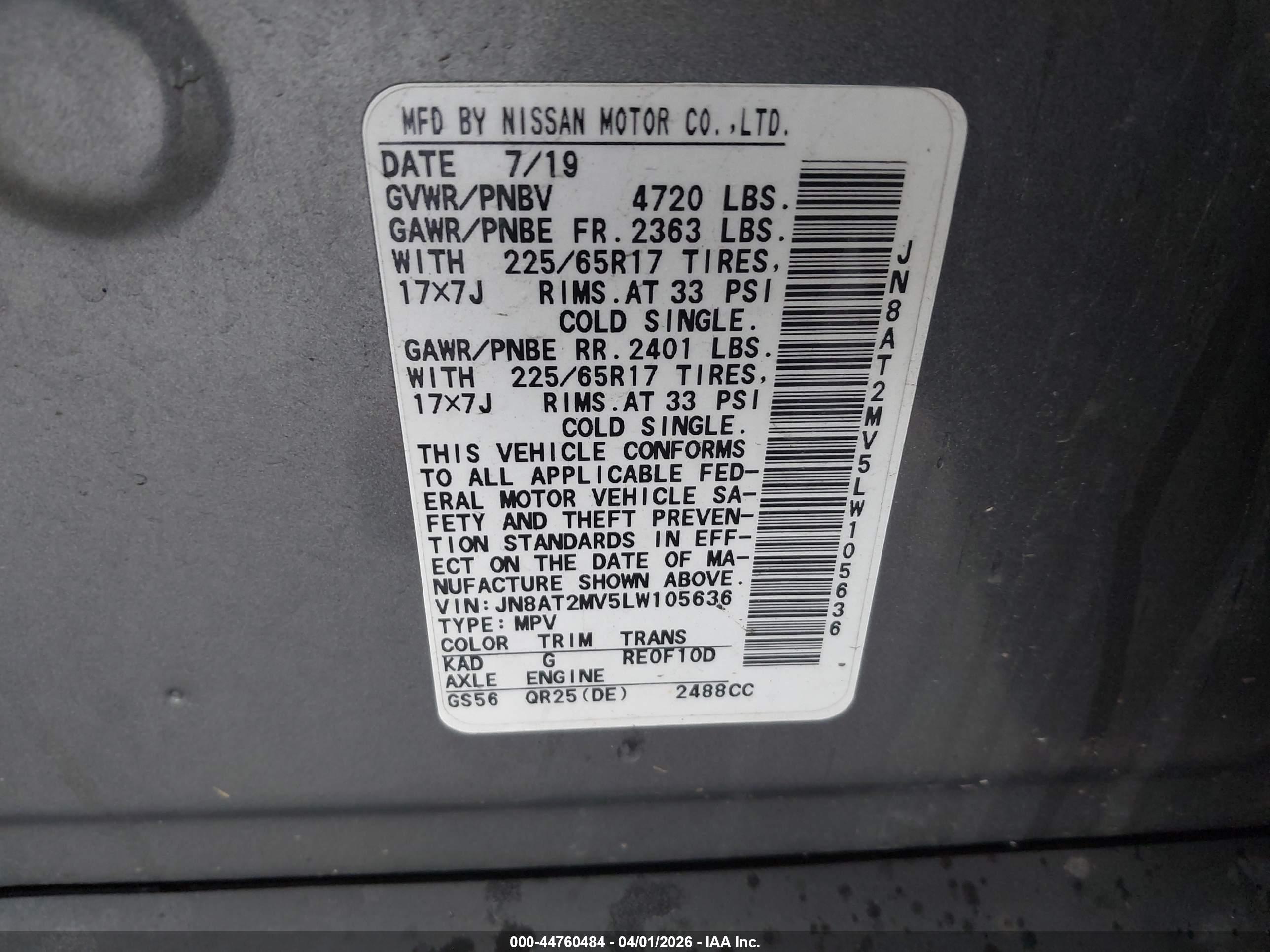 NISSAN ROGUE image 9