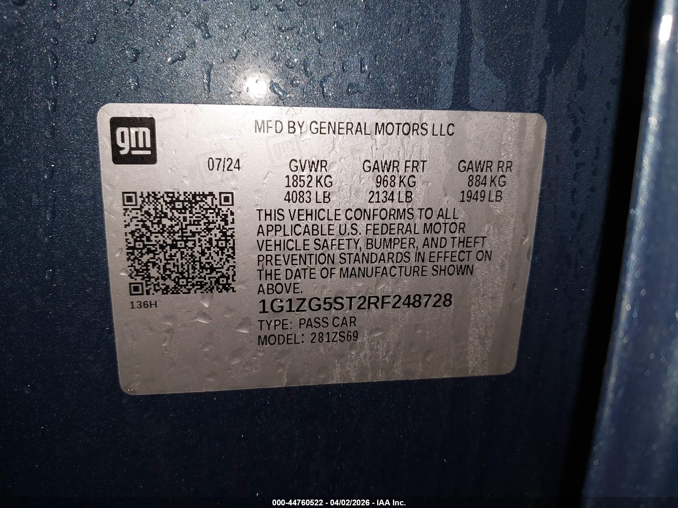 CHEVROLET MALIBU image 9