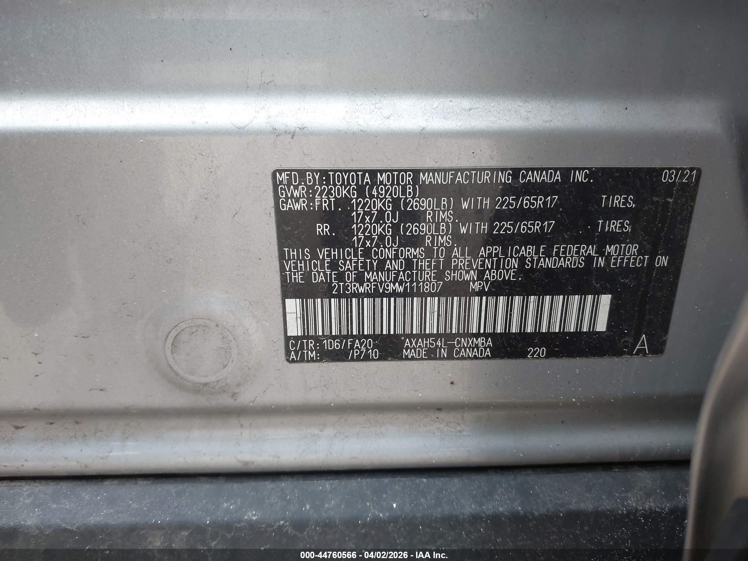 TOYOTA RAV4 image 9