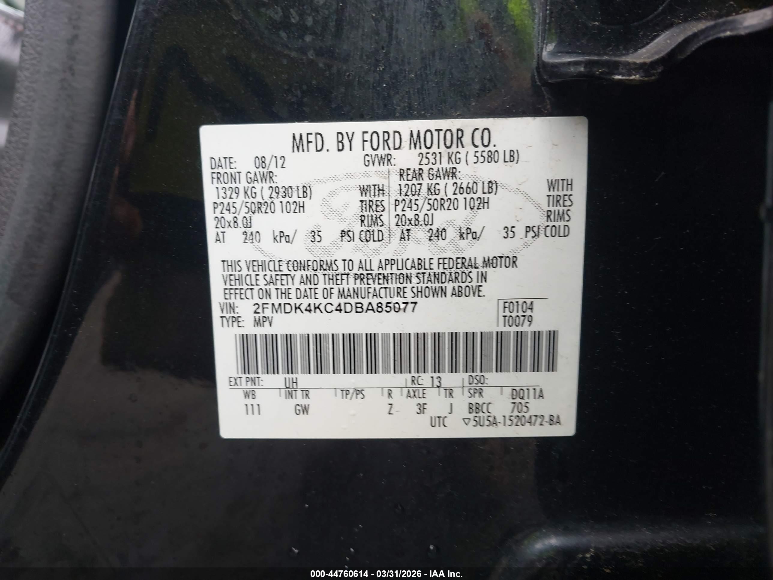 FORD EDGE image 9