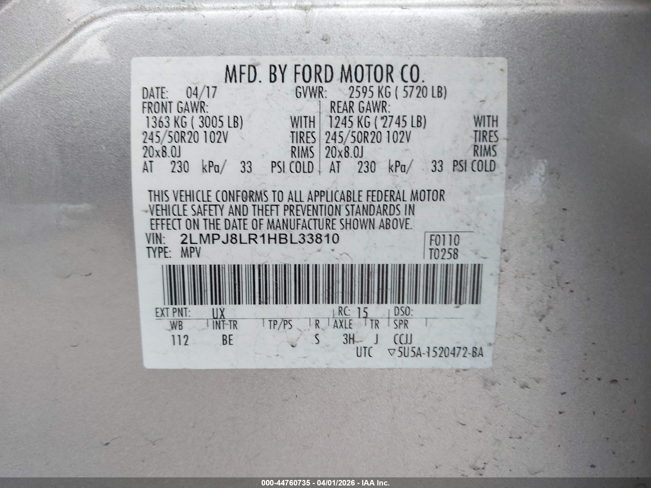 LINCOLN MKX image 9