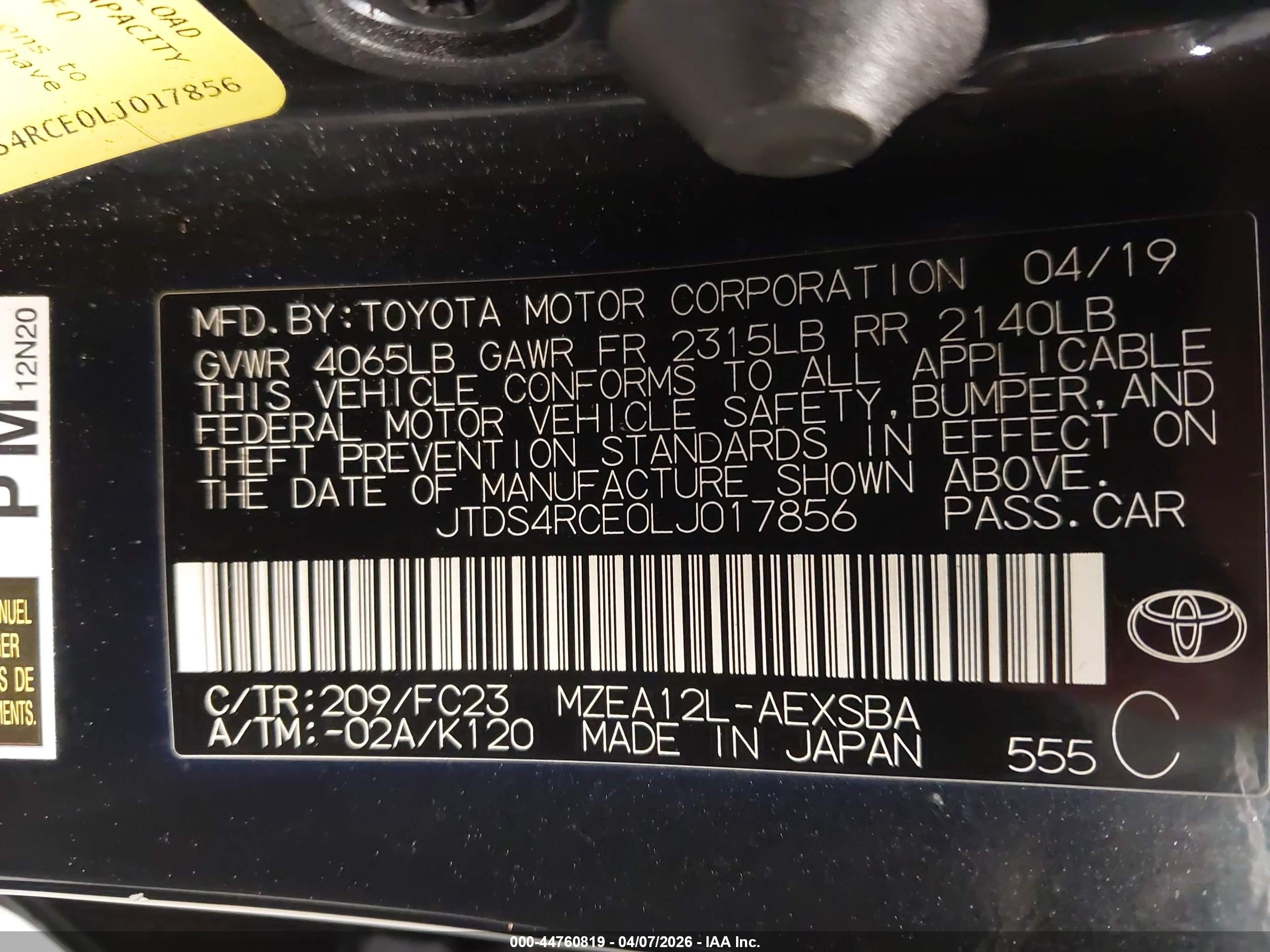 TOYOTA COROLLA image 9