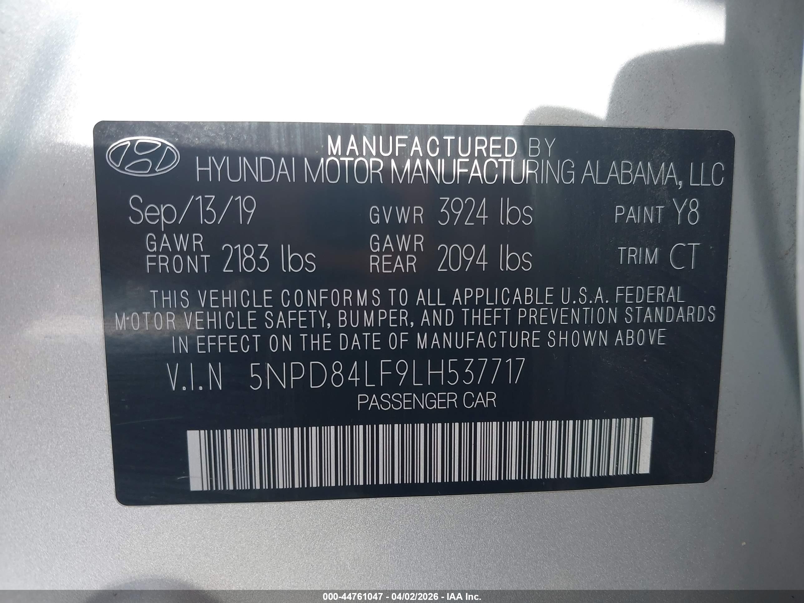 HYUNDAI ELANTRA image 9