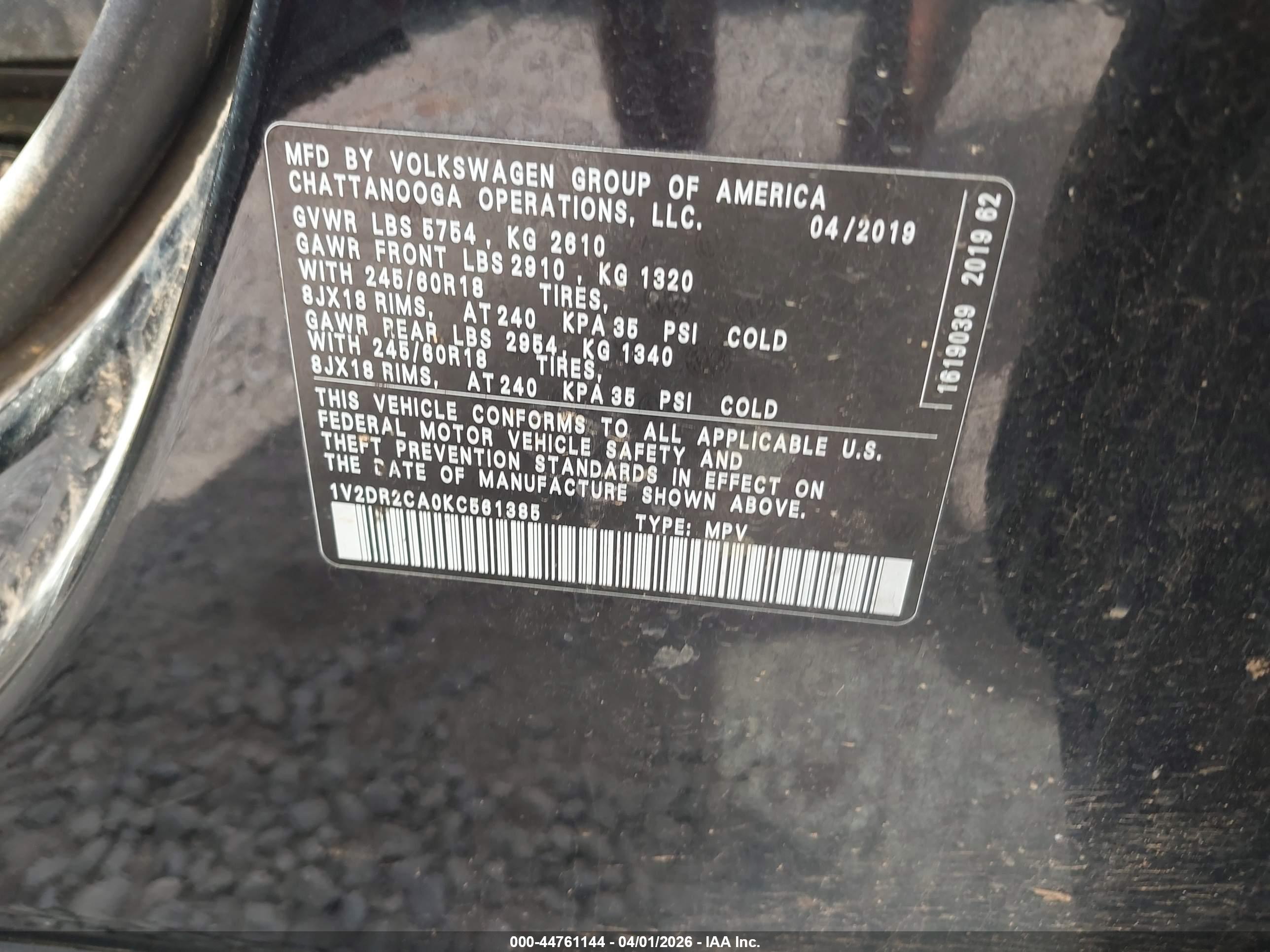 VOLKSWAGEN ATLAS image 9