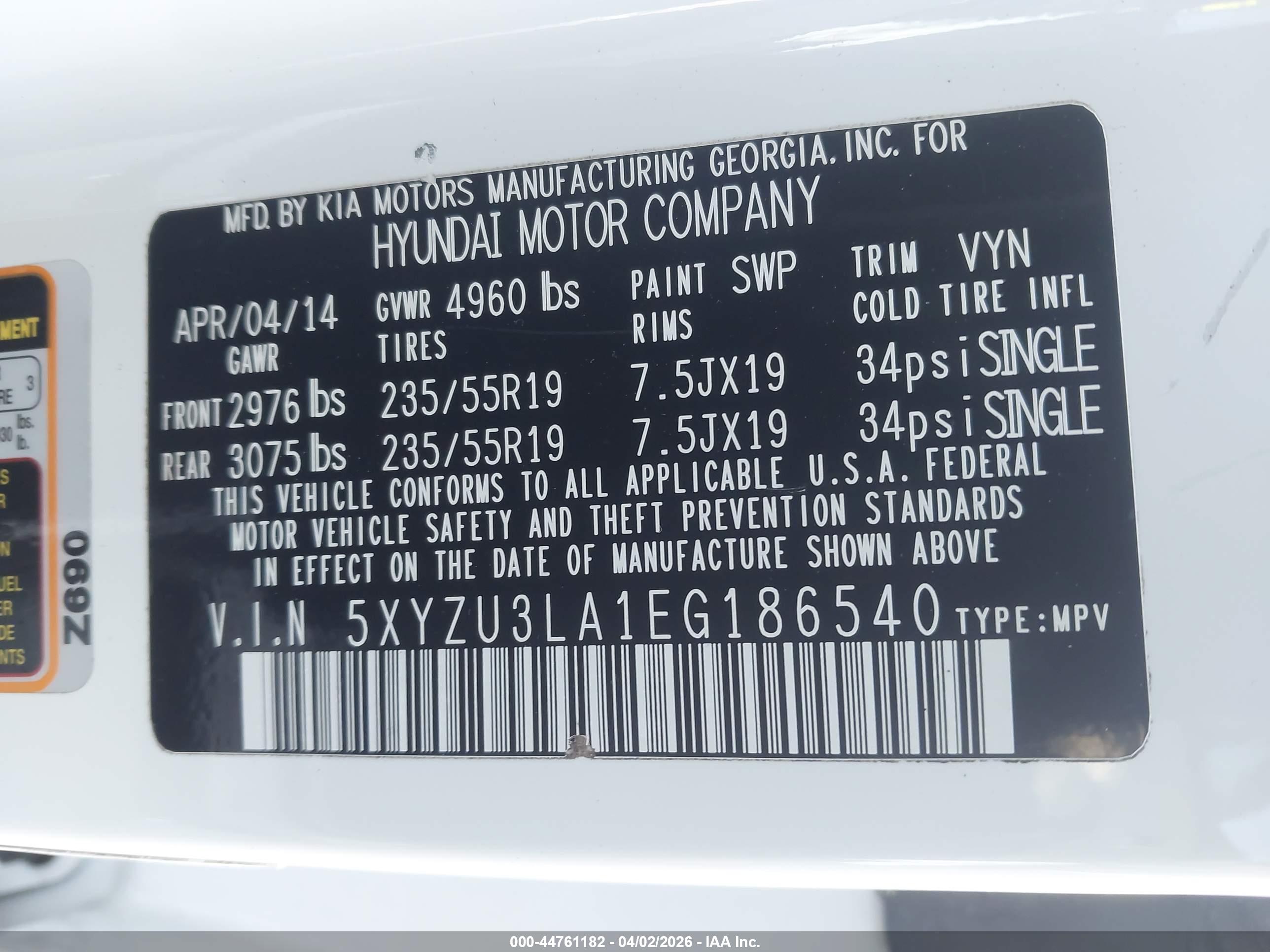 HYUNDAI SANTA image 9