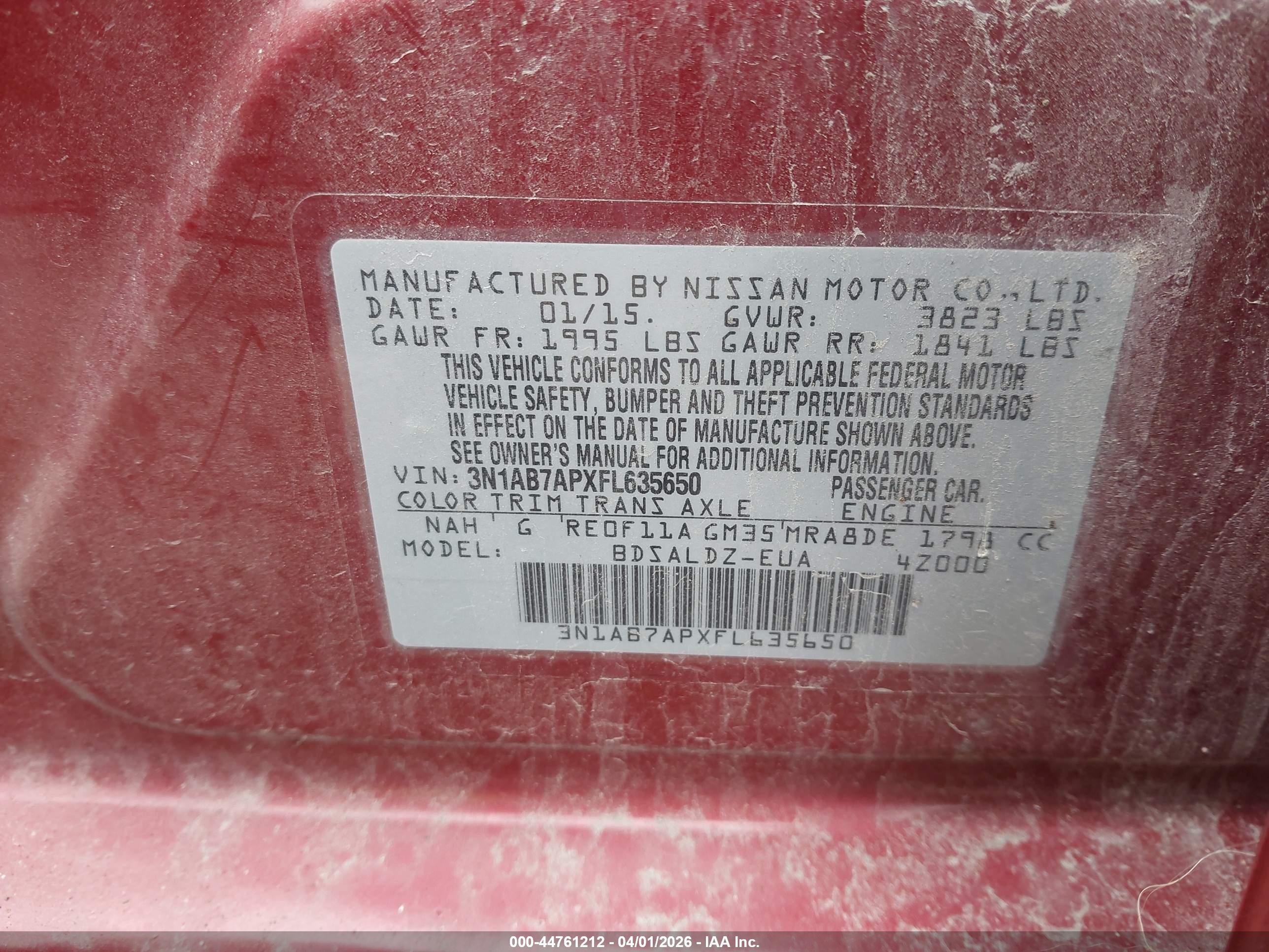 NISSAN SENTRA image 9