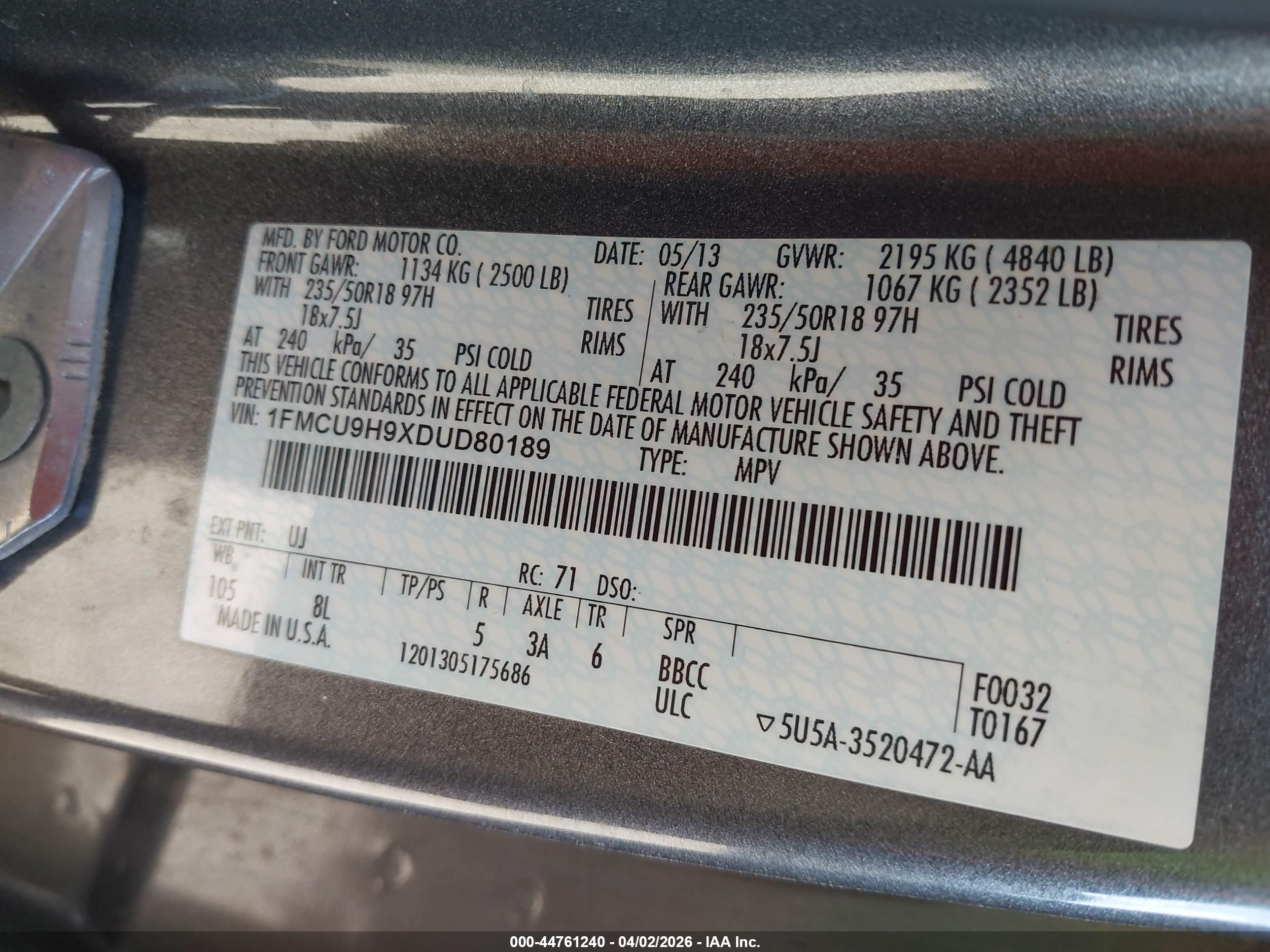 FORD ESCAPE image 9