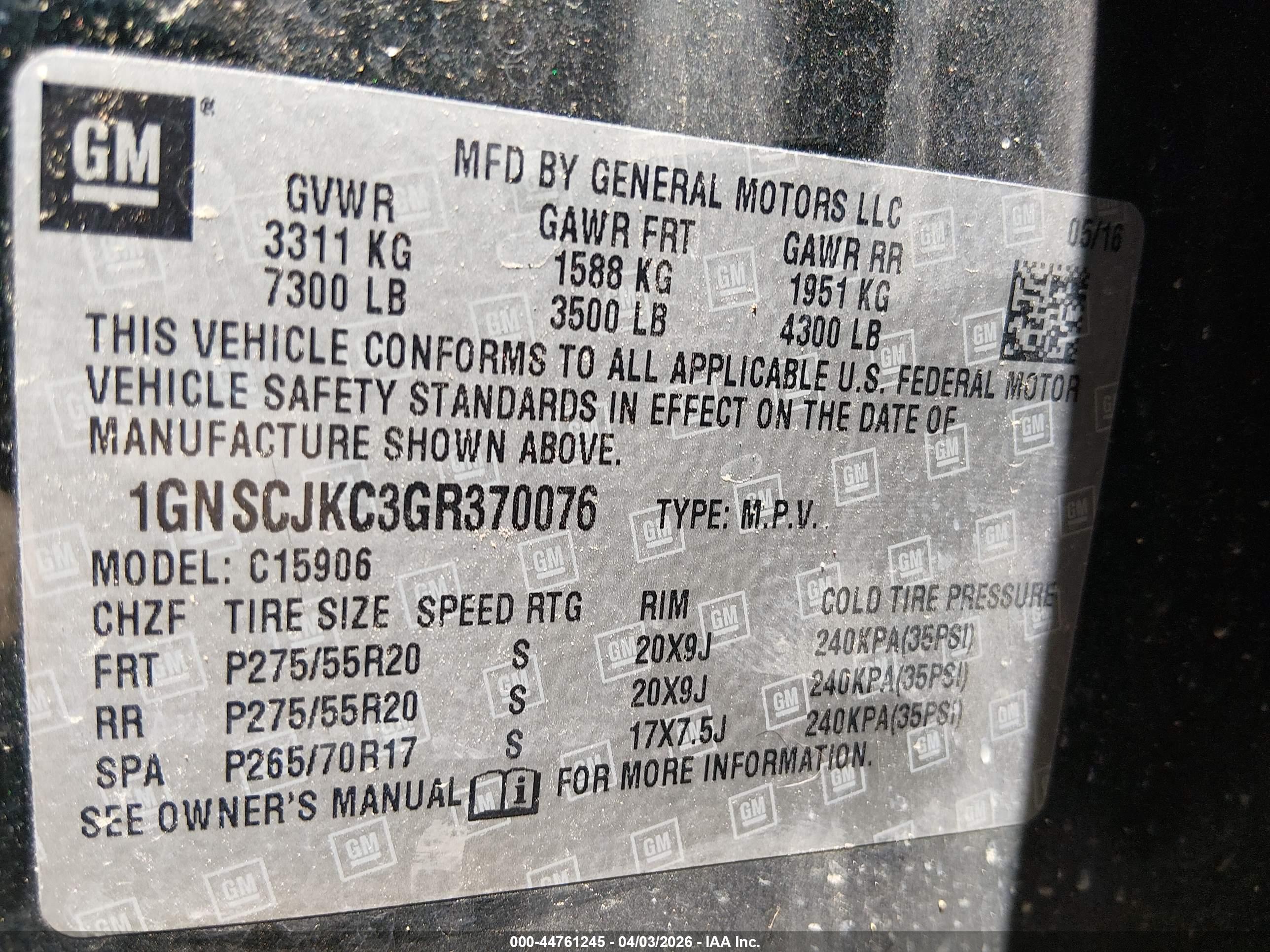 CHEVROLET SUBURBAN image 9
