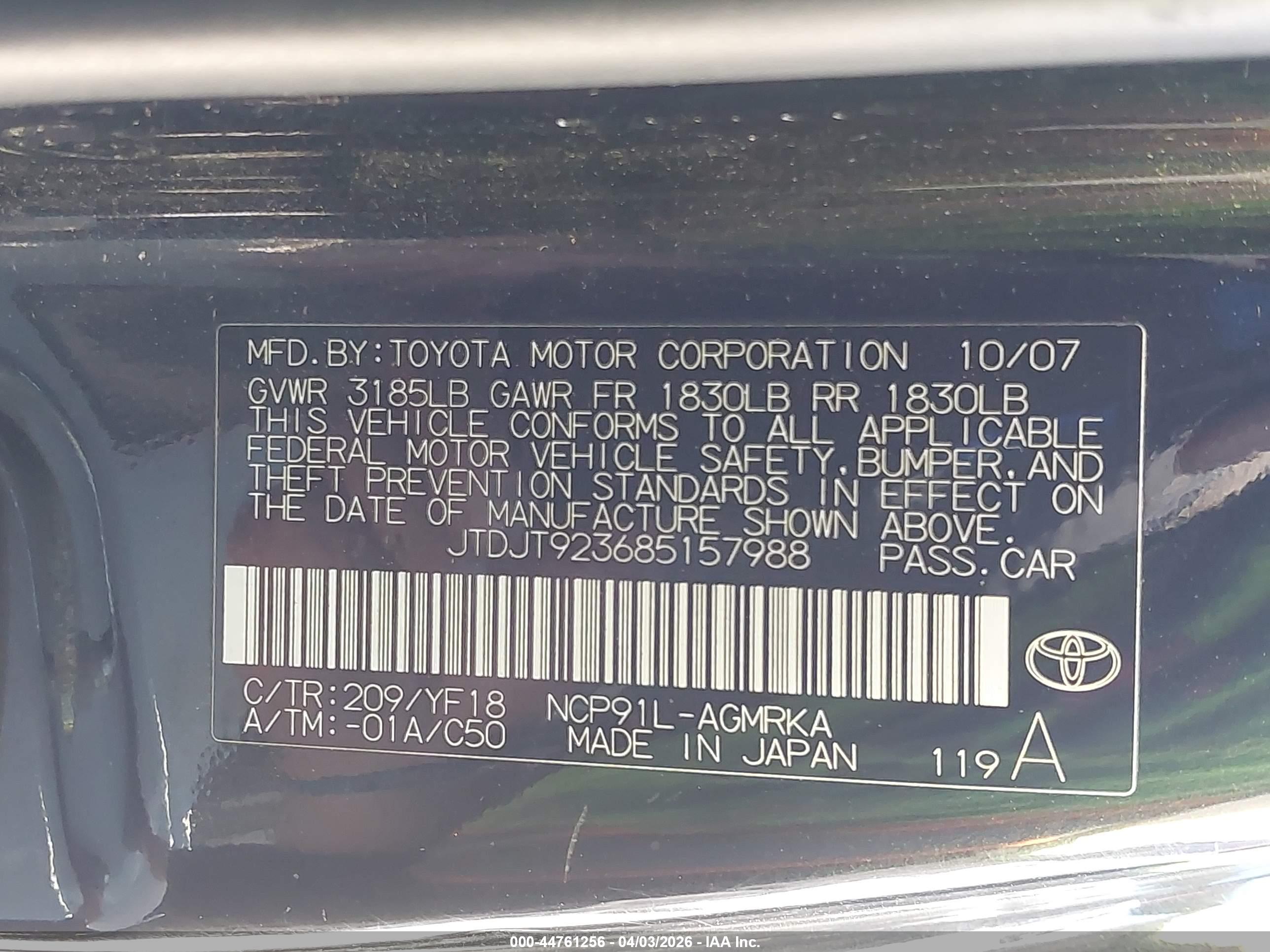 TOYOTA YARIS image 9
