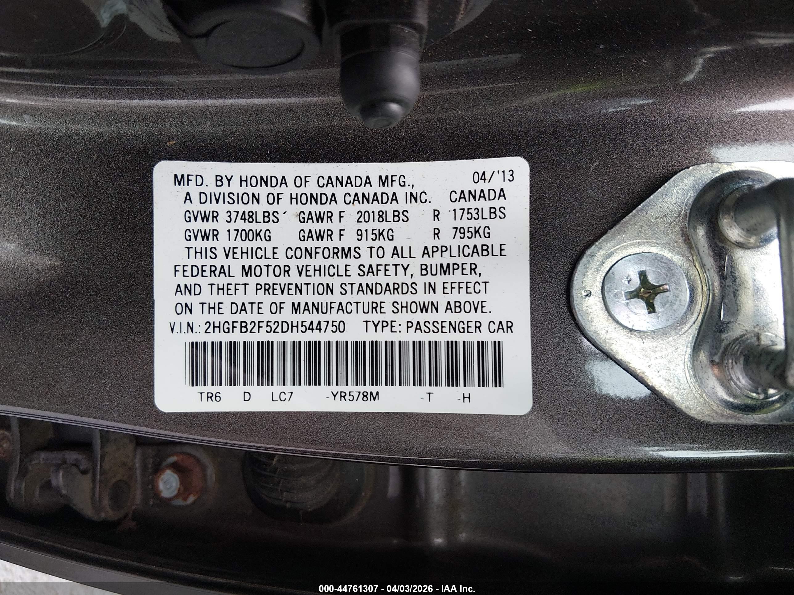 HONDA CIVIC image 9