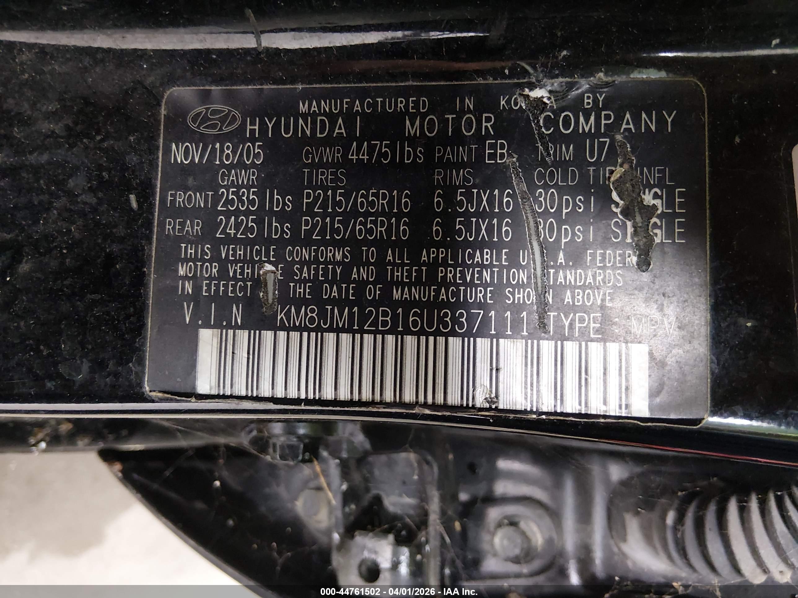 HYUNDAI TUCSON image 9