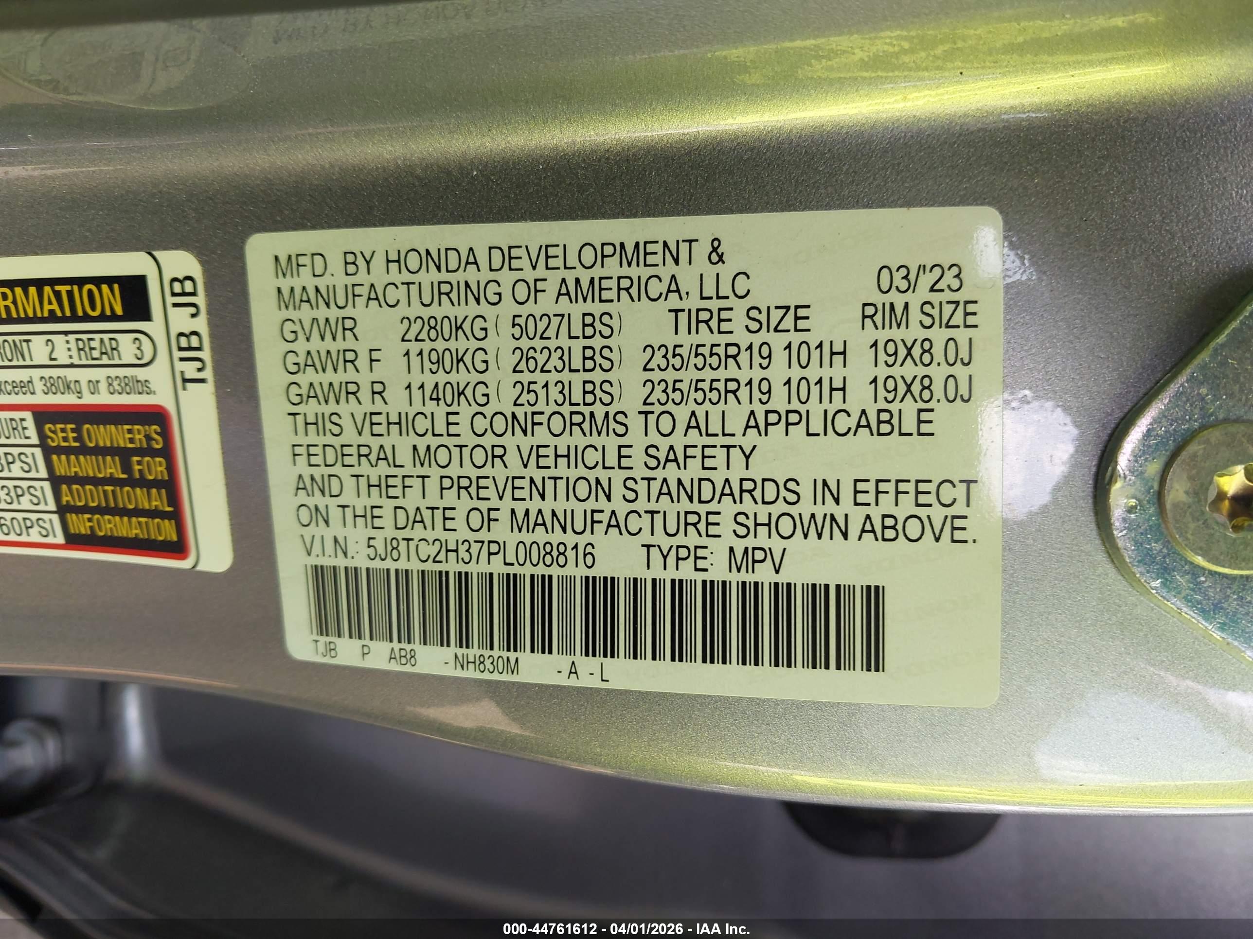 ACURA RDX image 9