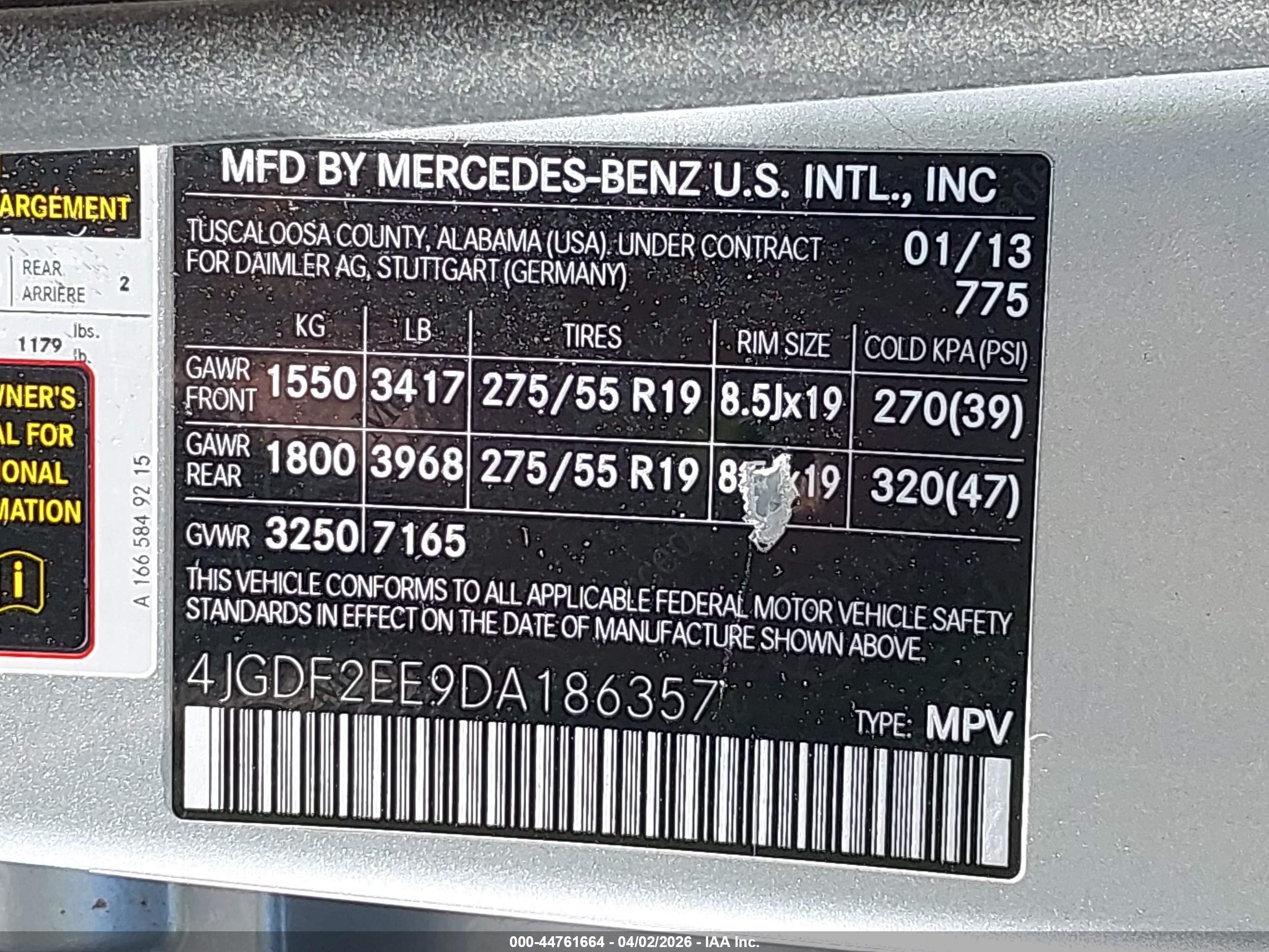MERCEDES-BENZ GL image 9