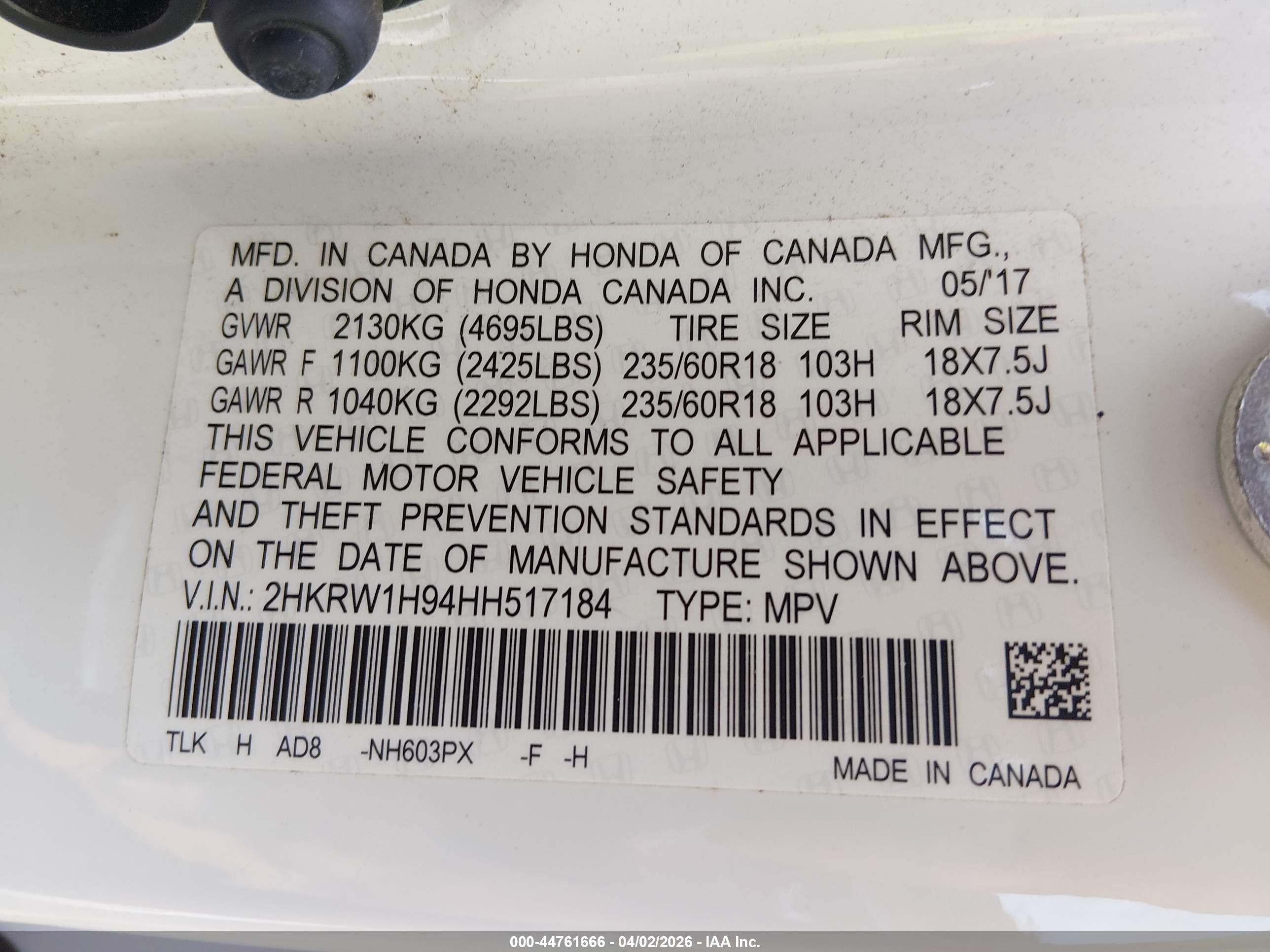HONDA CR-V image 9