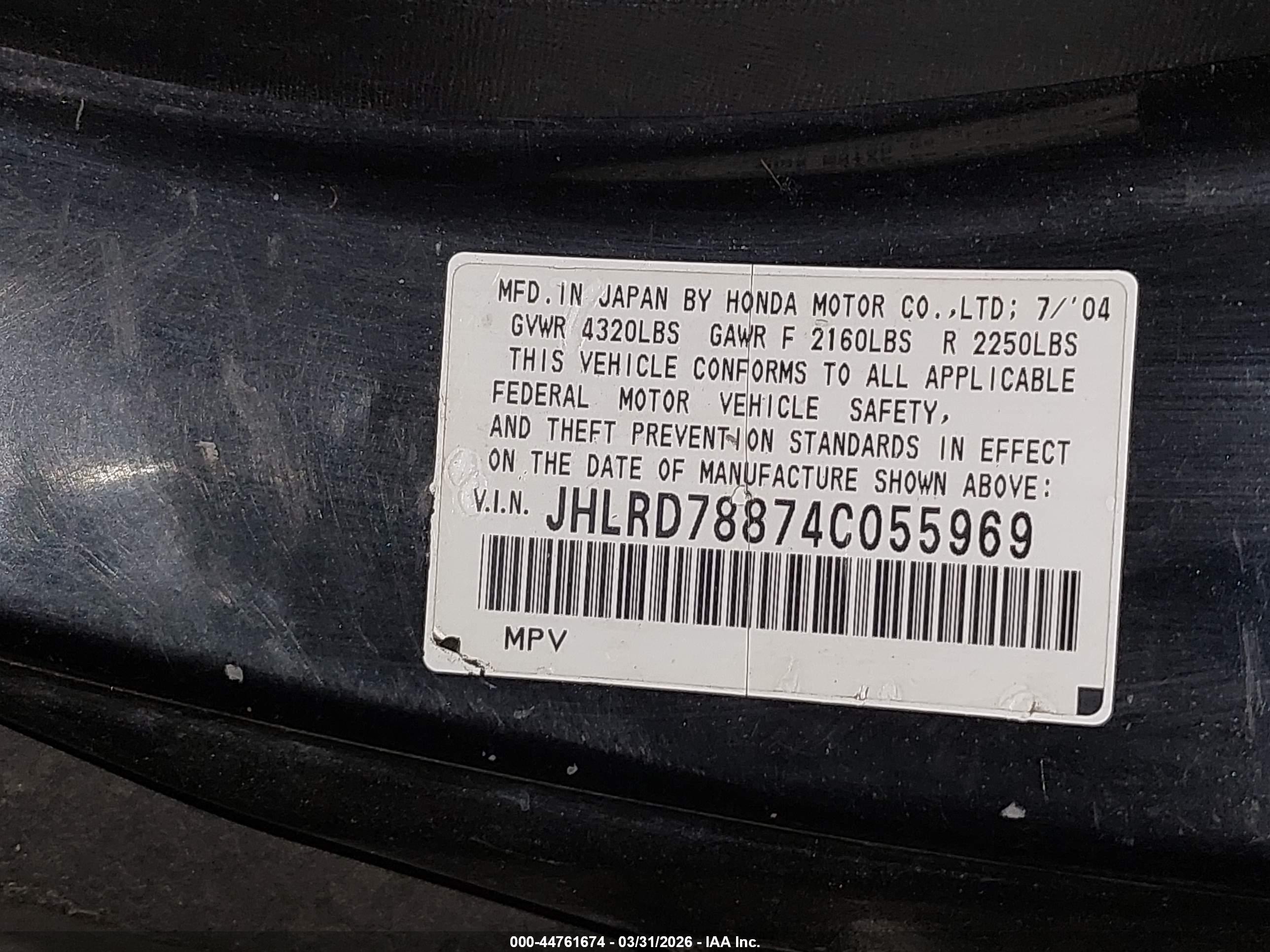HONDA CR-V image 9