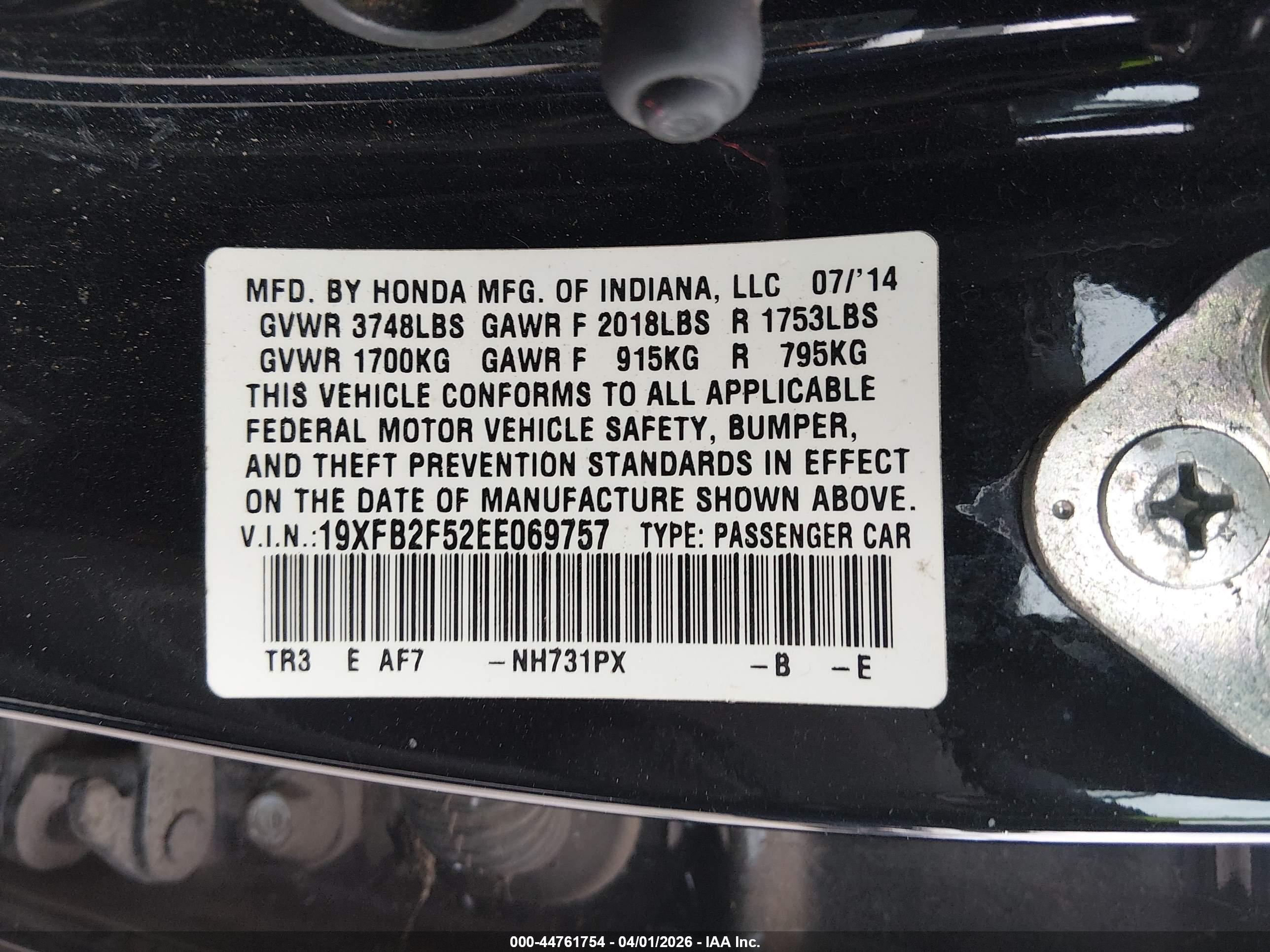 HONDA CIVIC image 9