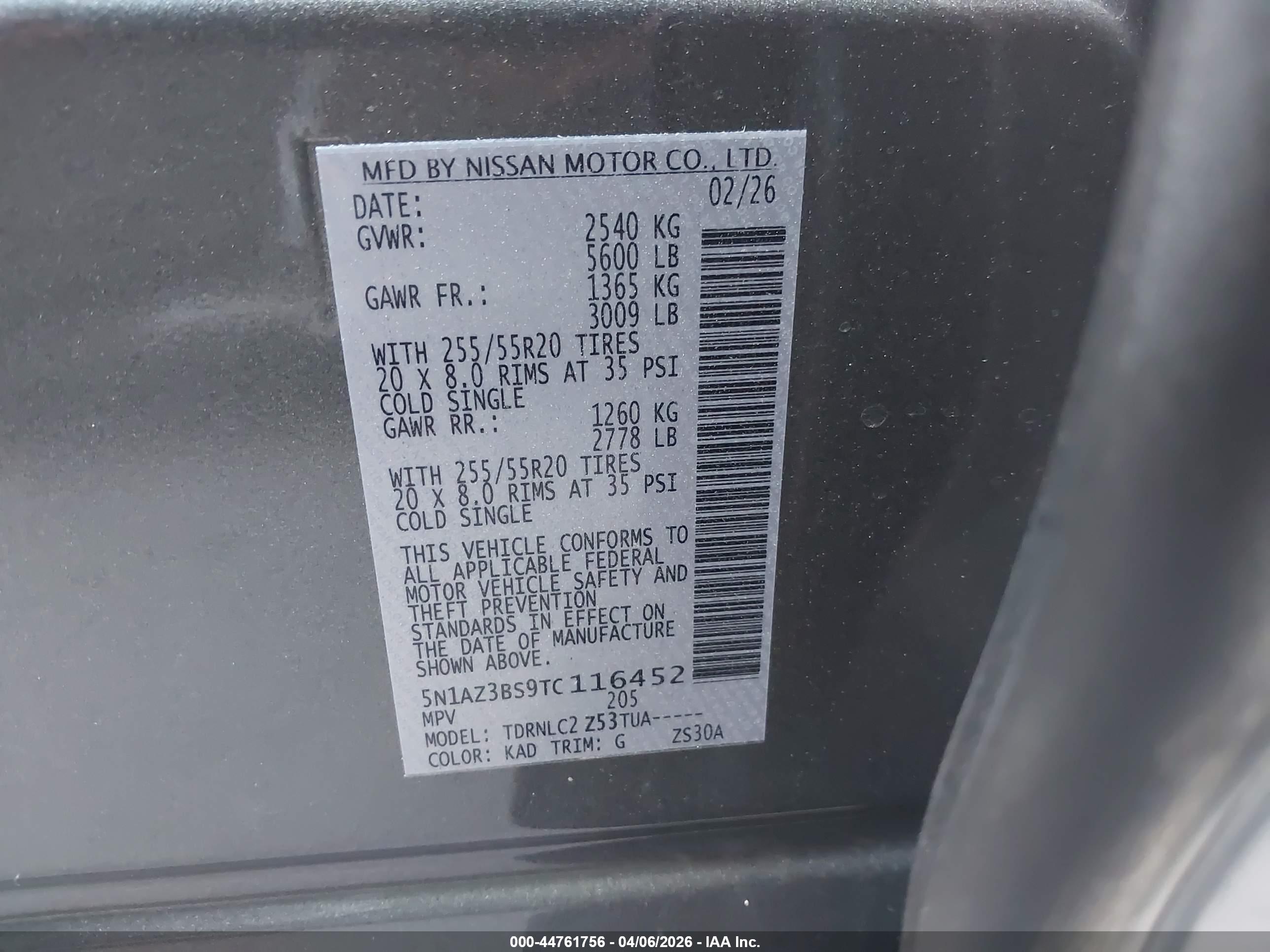 NISSAN MURANO image 9