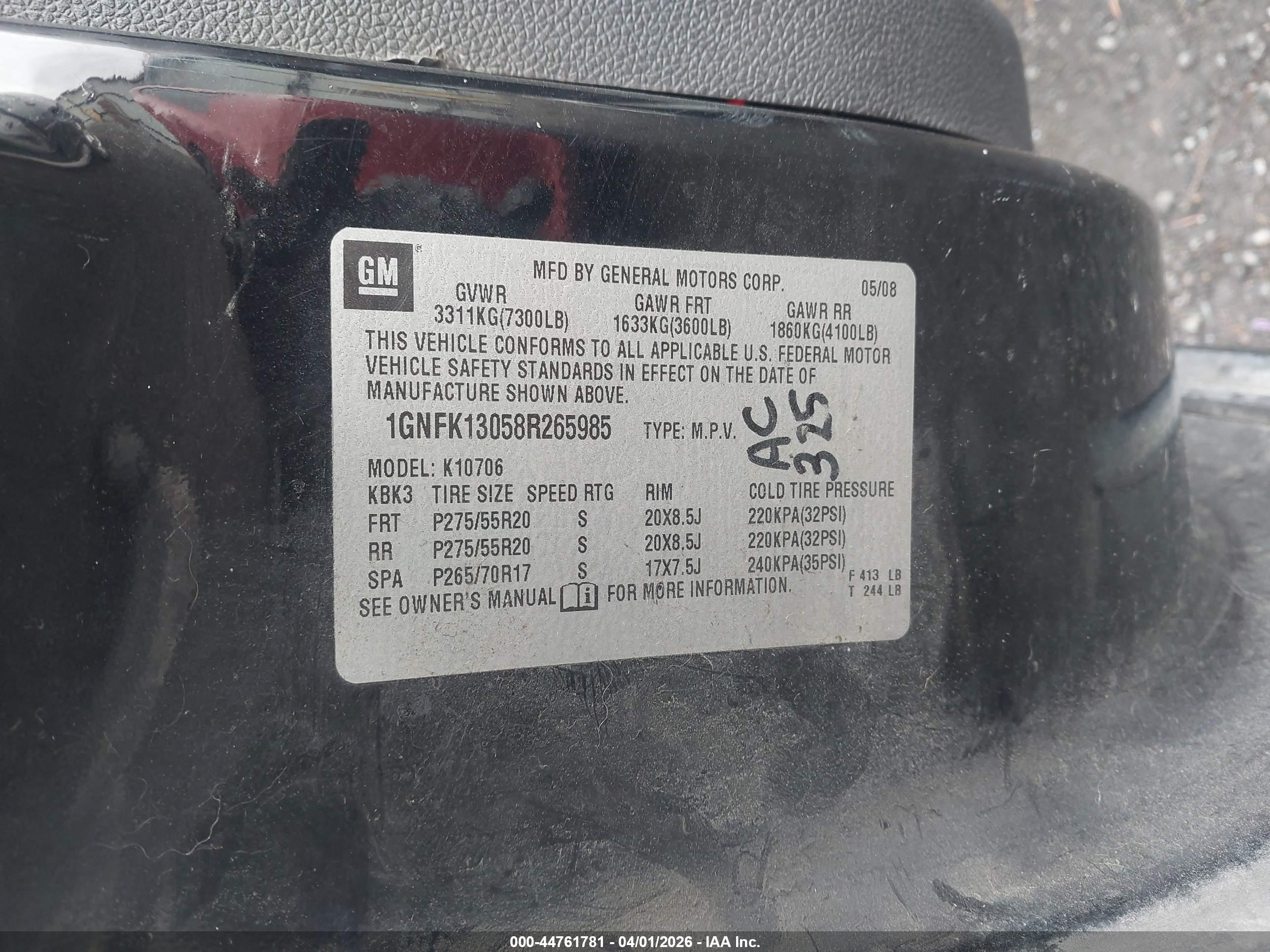 CHEVROLET TAHOE image 9
