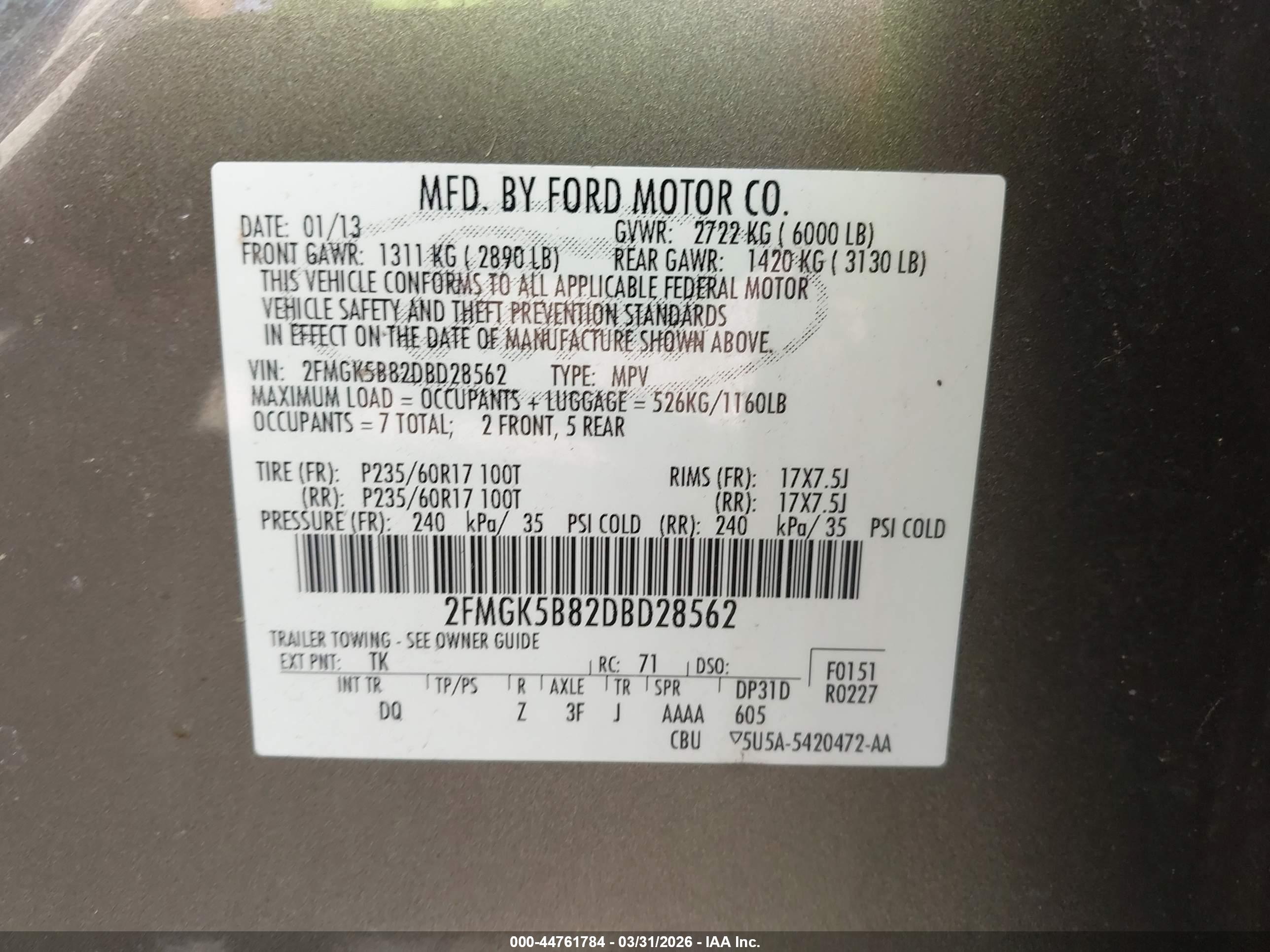 FORD FLEX image 9