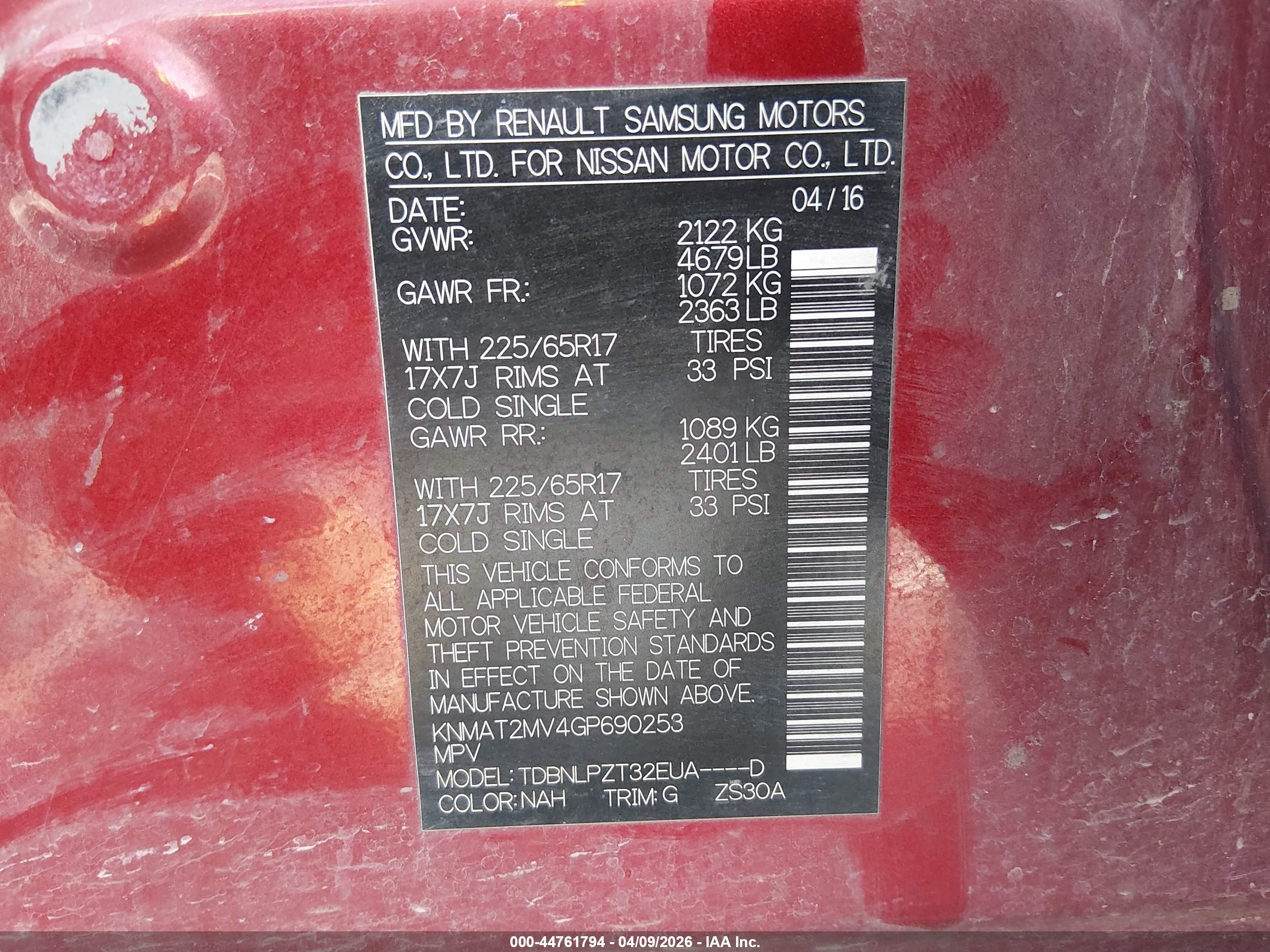 NISSAN ROGUE image 9